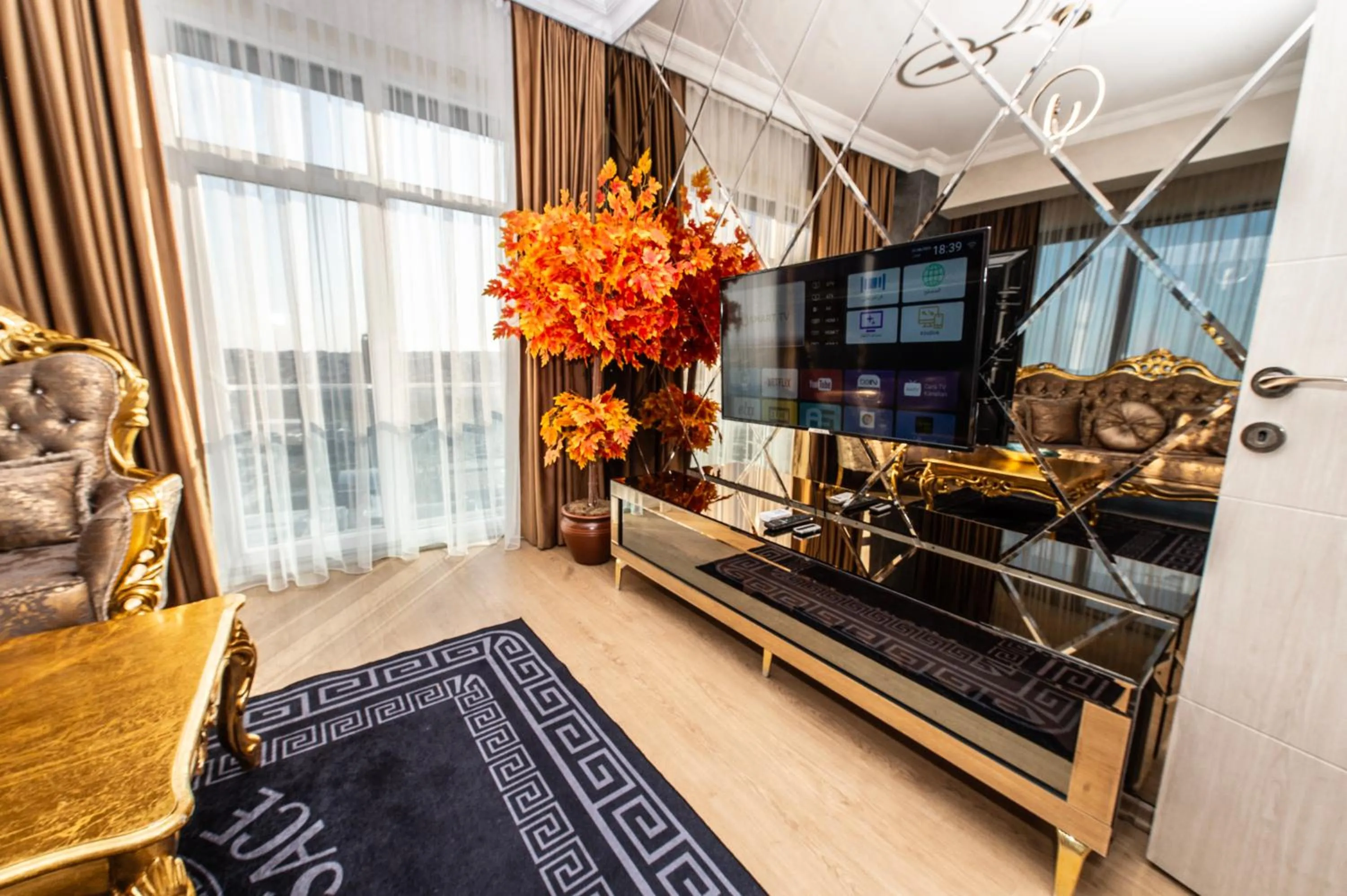 TV and multimedia in Blue Vista Houses & Spa