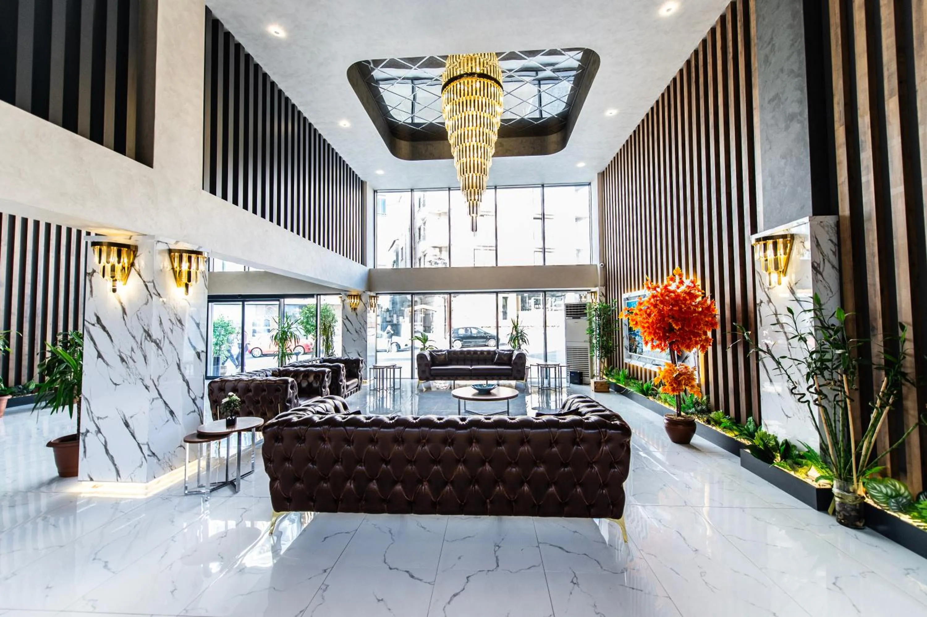 Lobby or reception in Blue Vista Houses & Spa