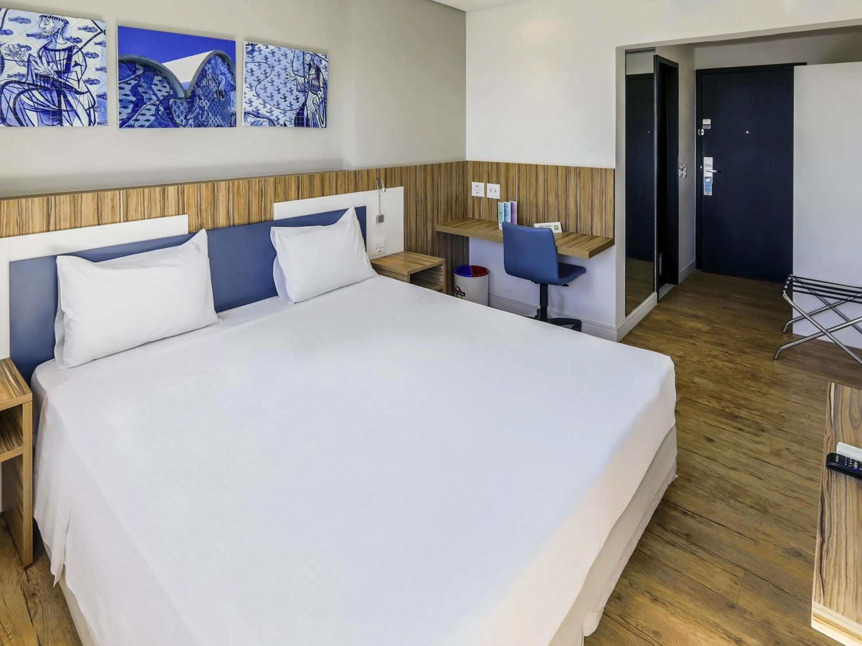 Bedroom, Bed in ibis Styles Confins Aeroporto