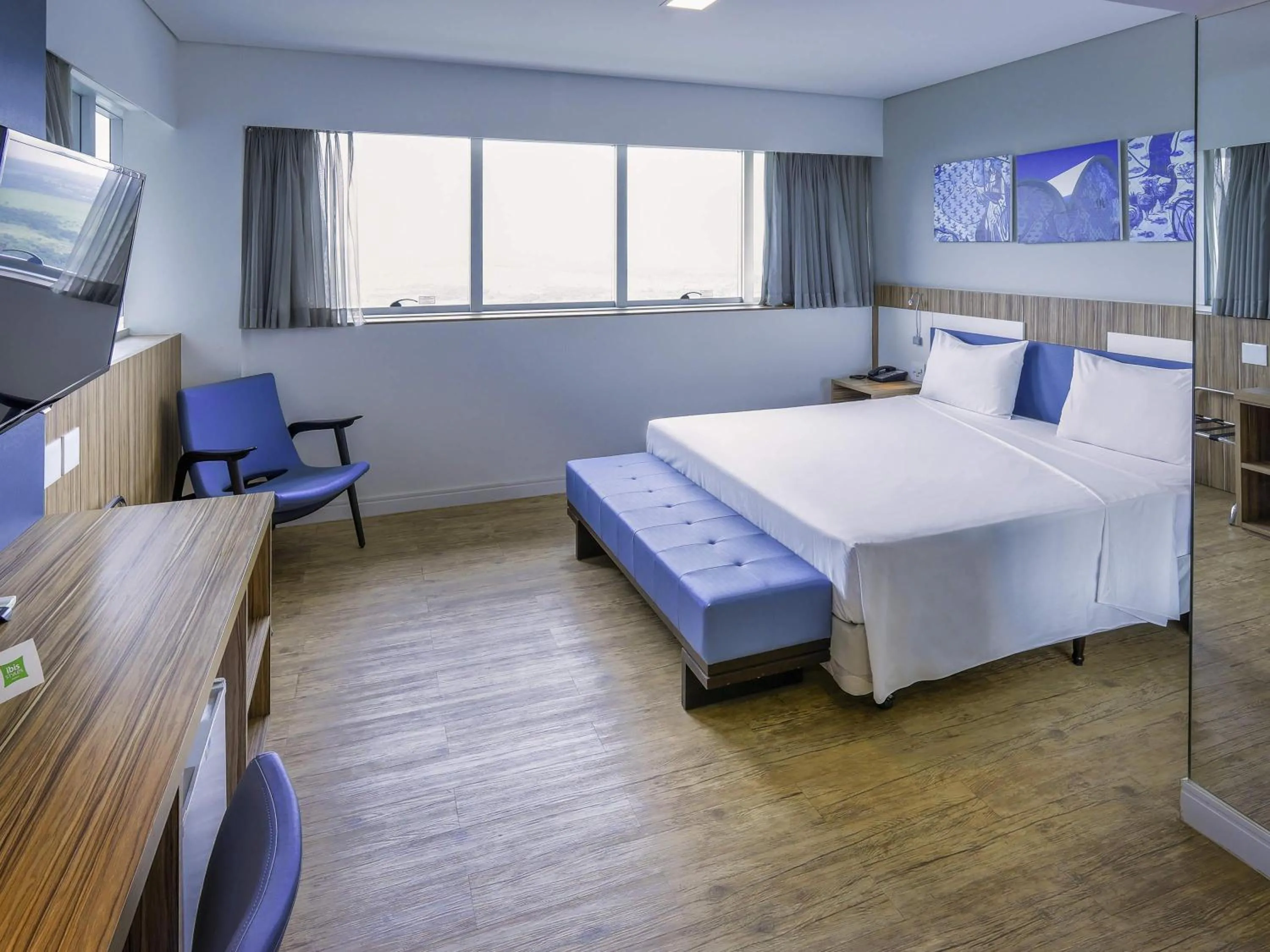 Bedroom, Bed in ibis Styles Confins Aeroporto