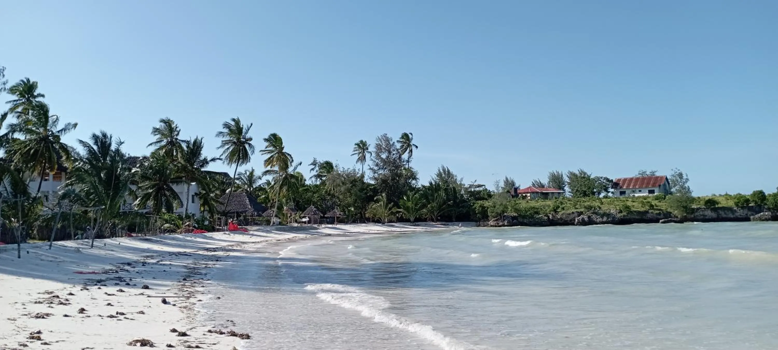 Natural landscape in Coral Bay Zanzibar