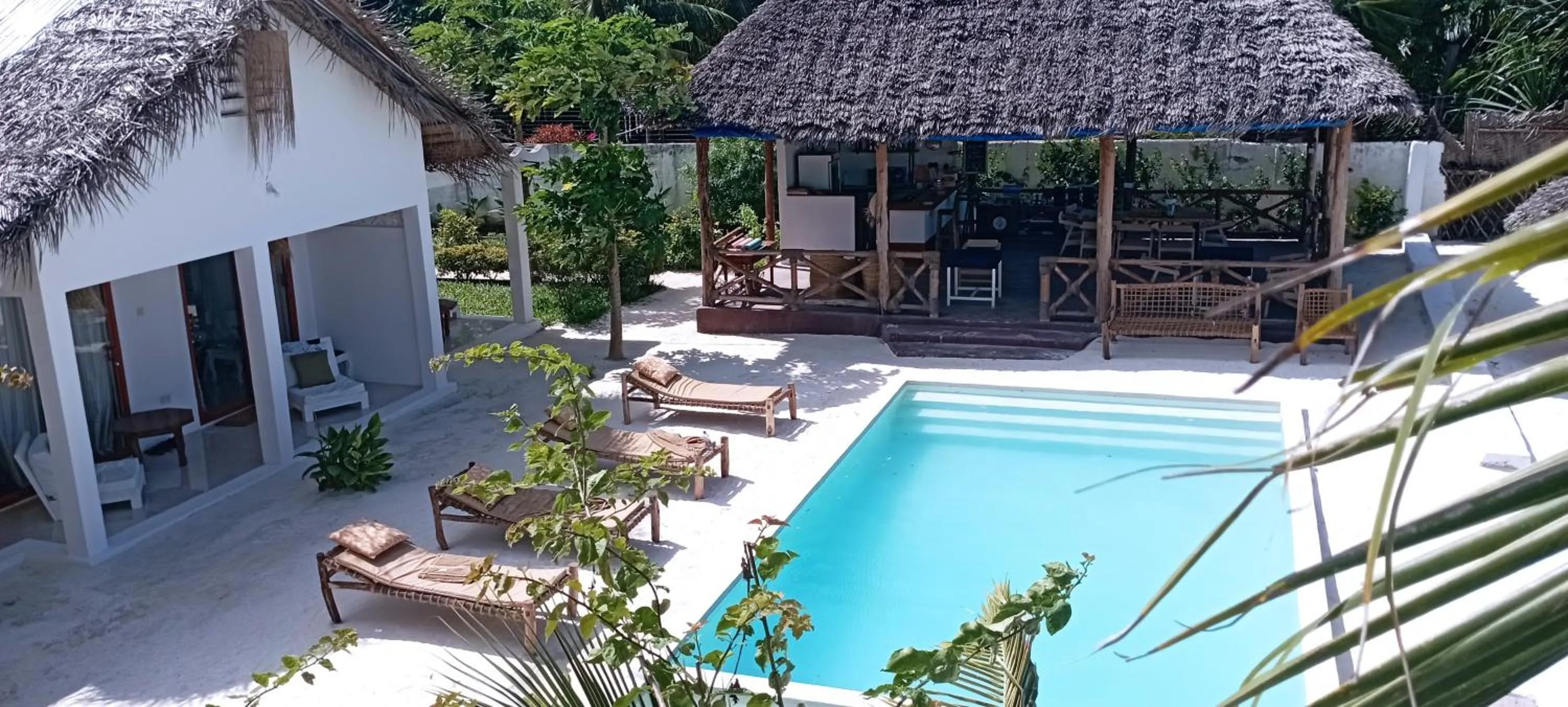 Swimming pool in Coral Bay Zanzibar
