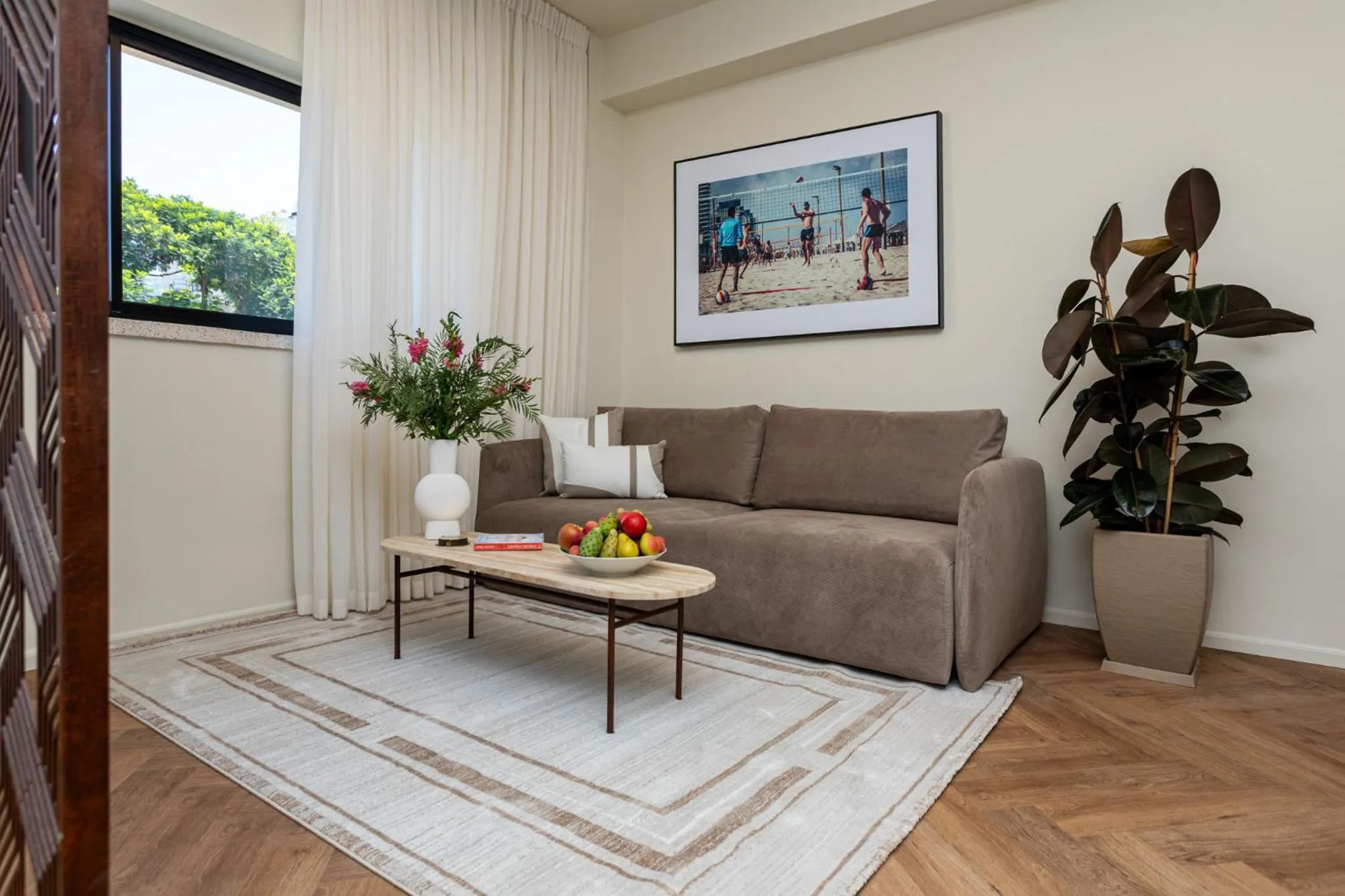 Living room in De Sheinkin