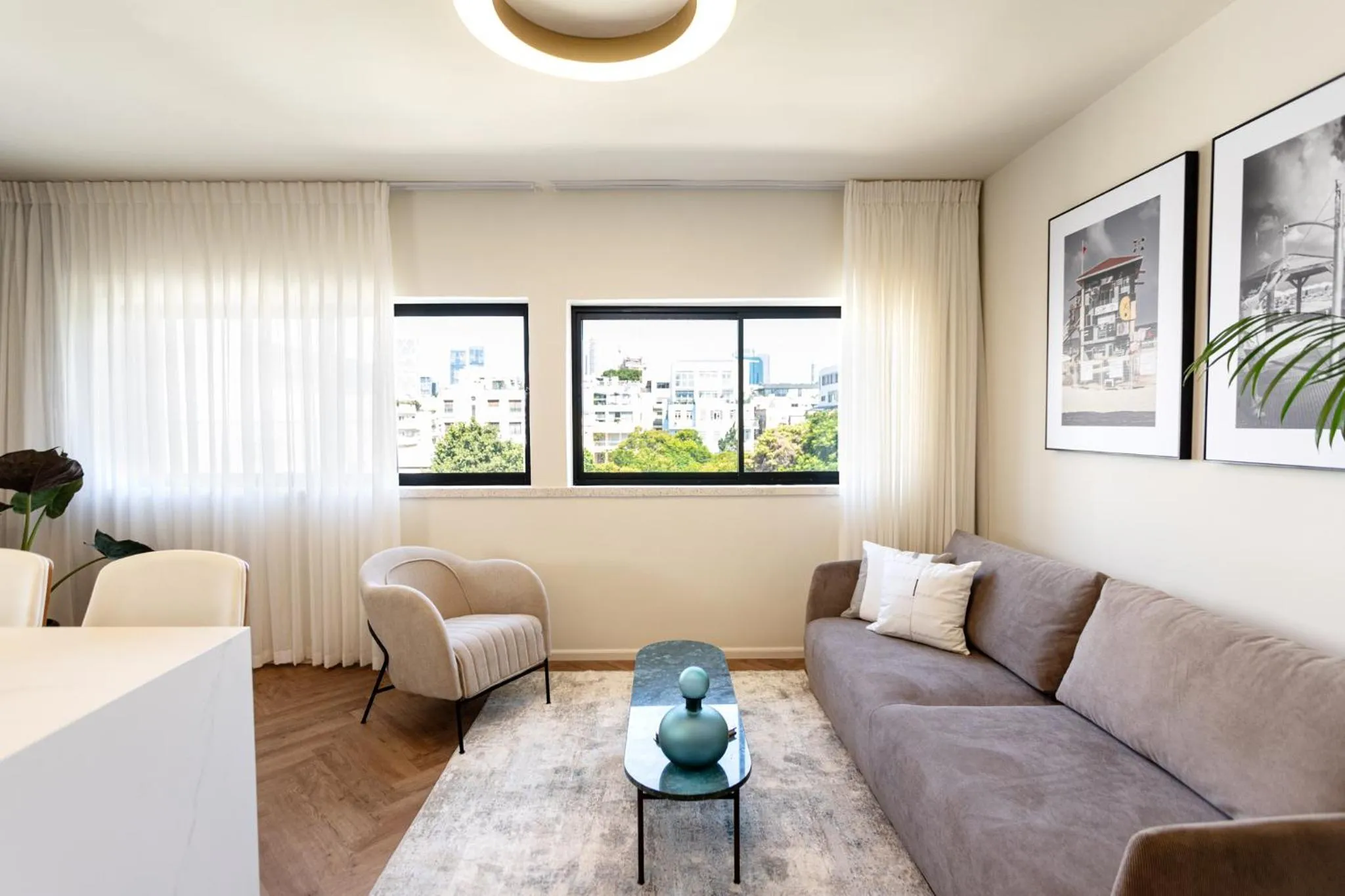 Living room in De Sheinkin