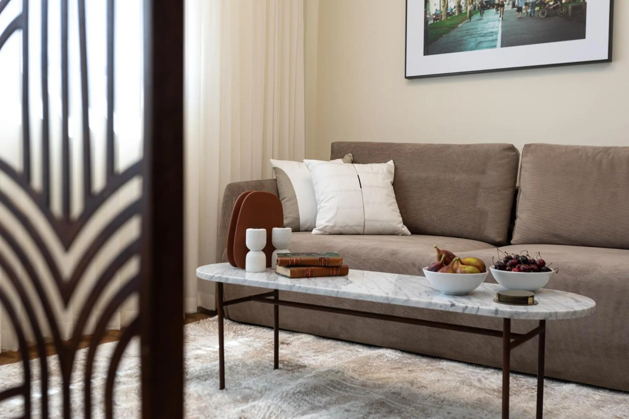 Living room in De Sheinkin