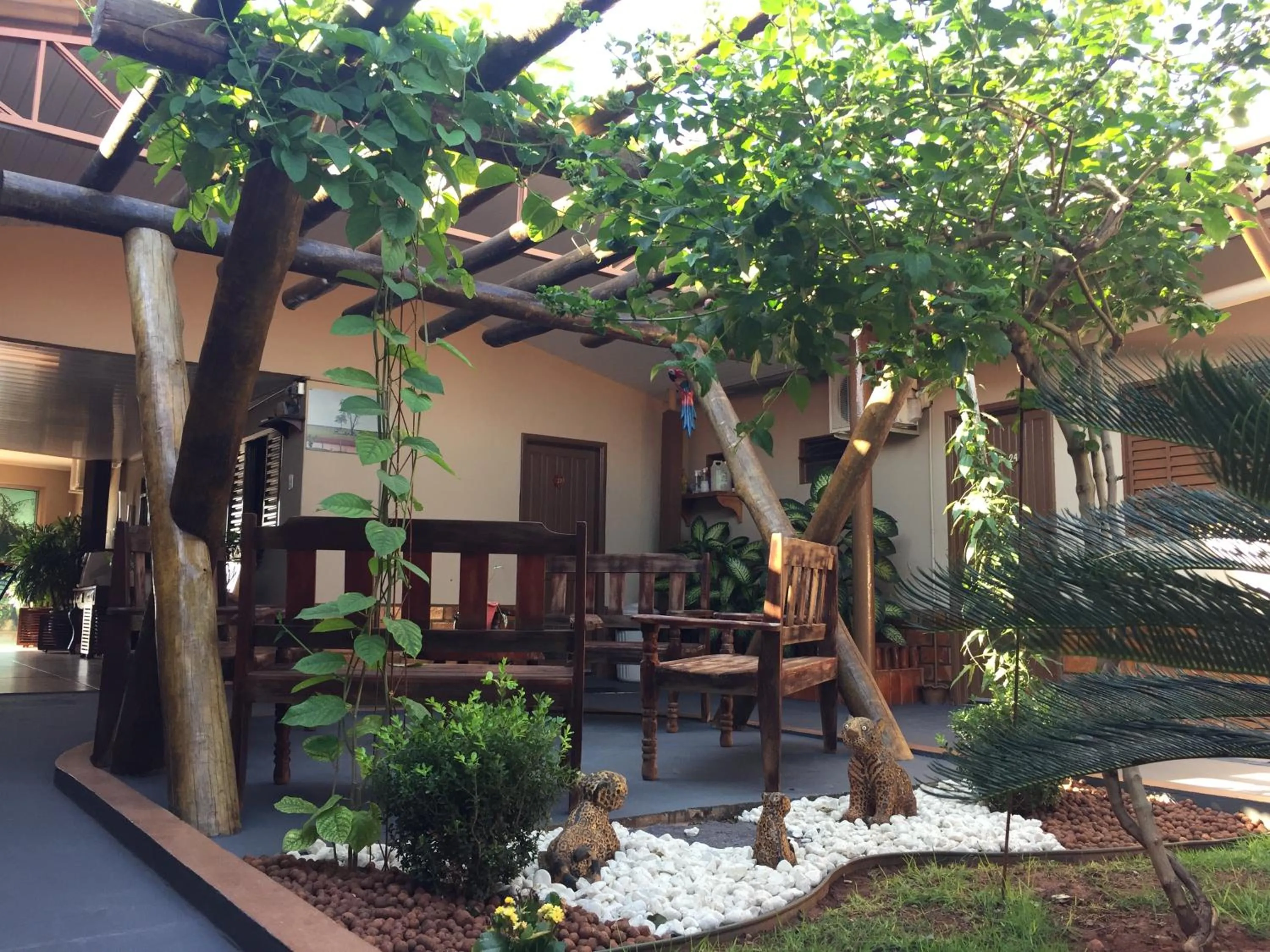 Decorative detail in Estância Hotel