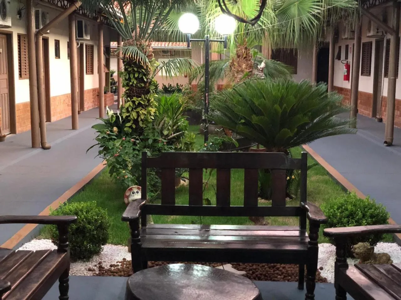 Garden in Estância Hotel