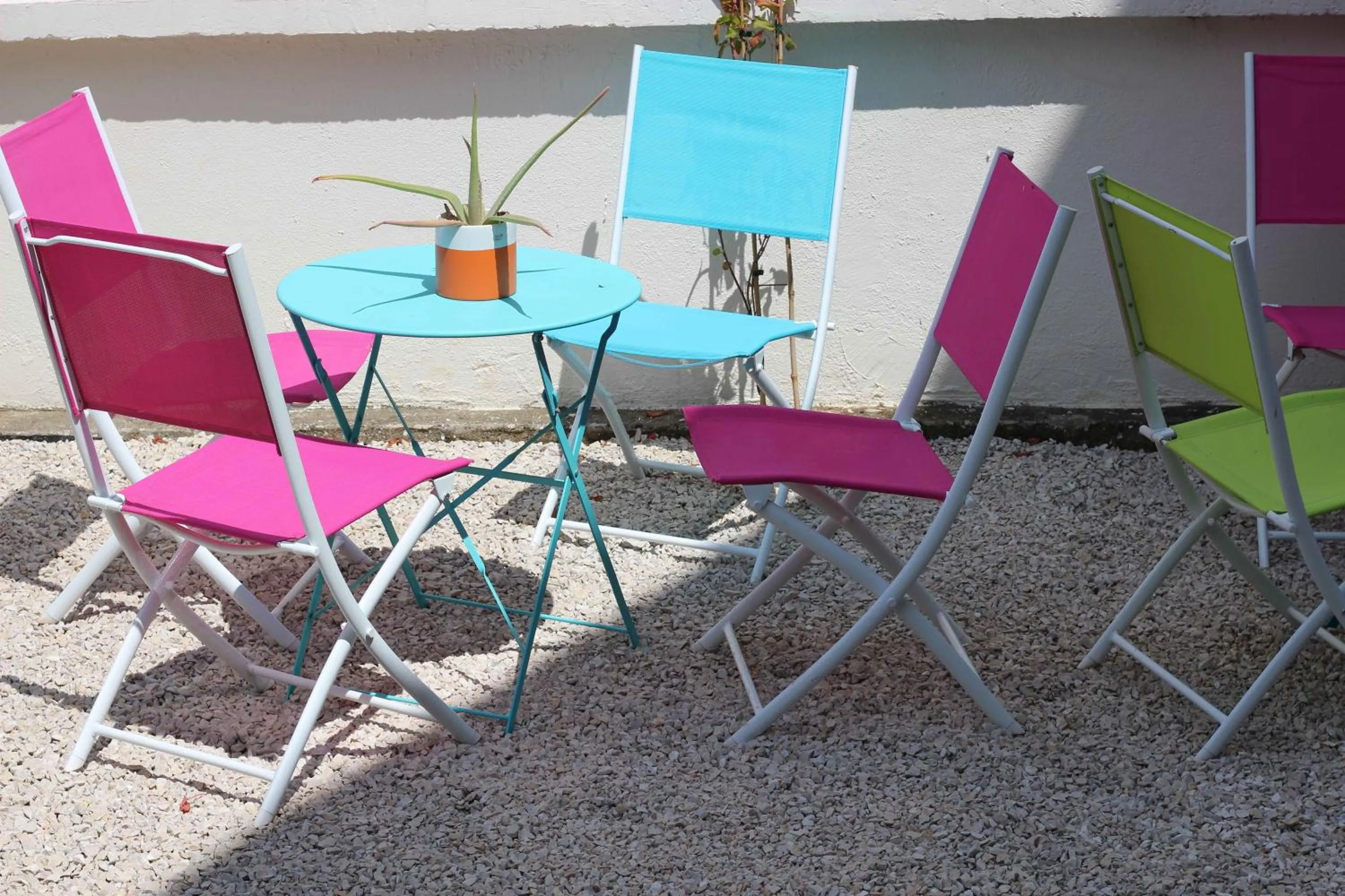 Patio in BnB Maison d'Art