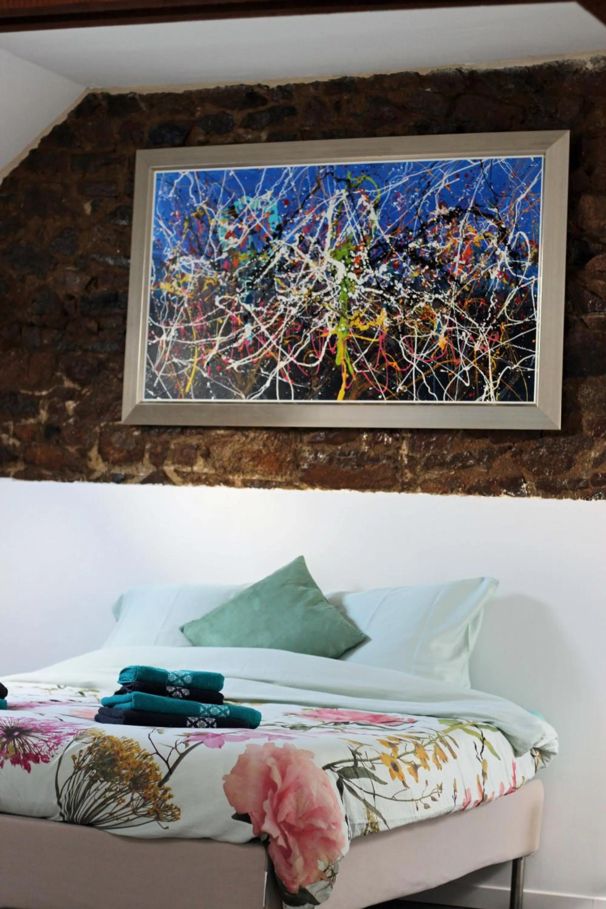 Bed in BnB Maison d'Art