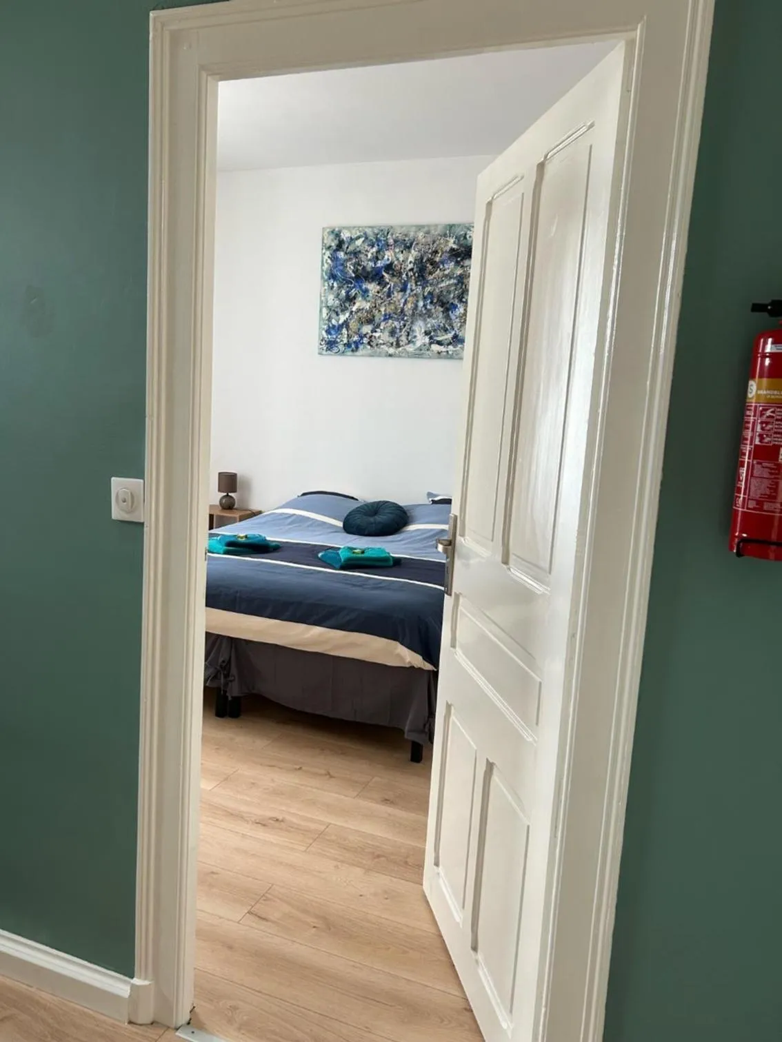 Property building, Bed in BnB Maison d'Art