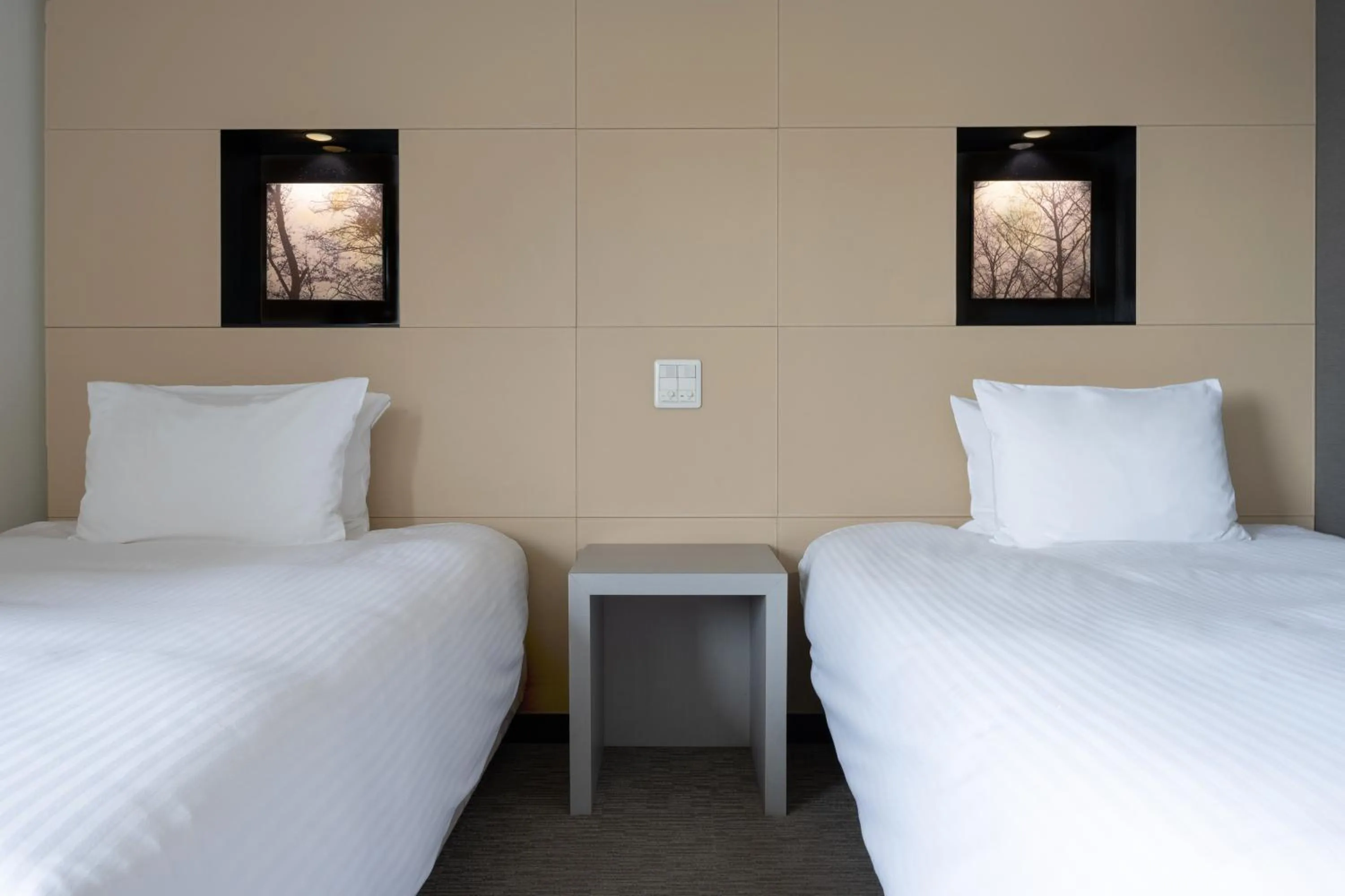 Bed in Hotel Vista Sapporo Odori