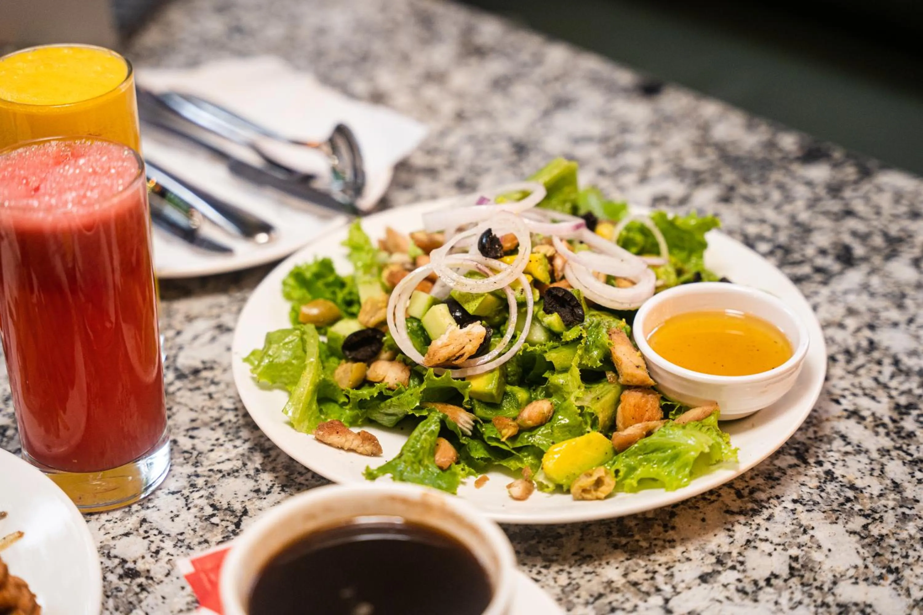 Food and drinks in Kwabahal Boutique Hostel