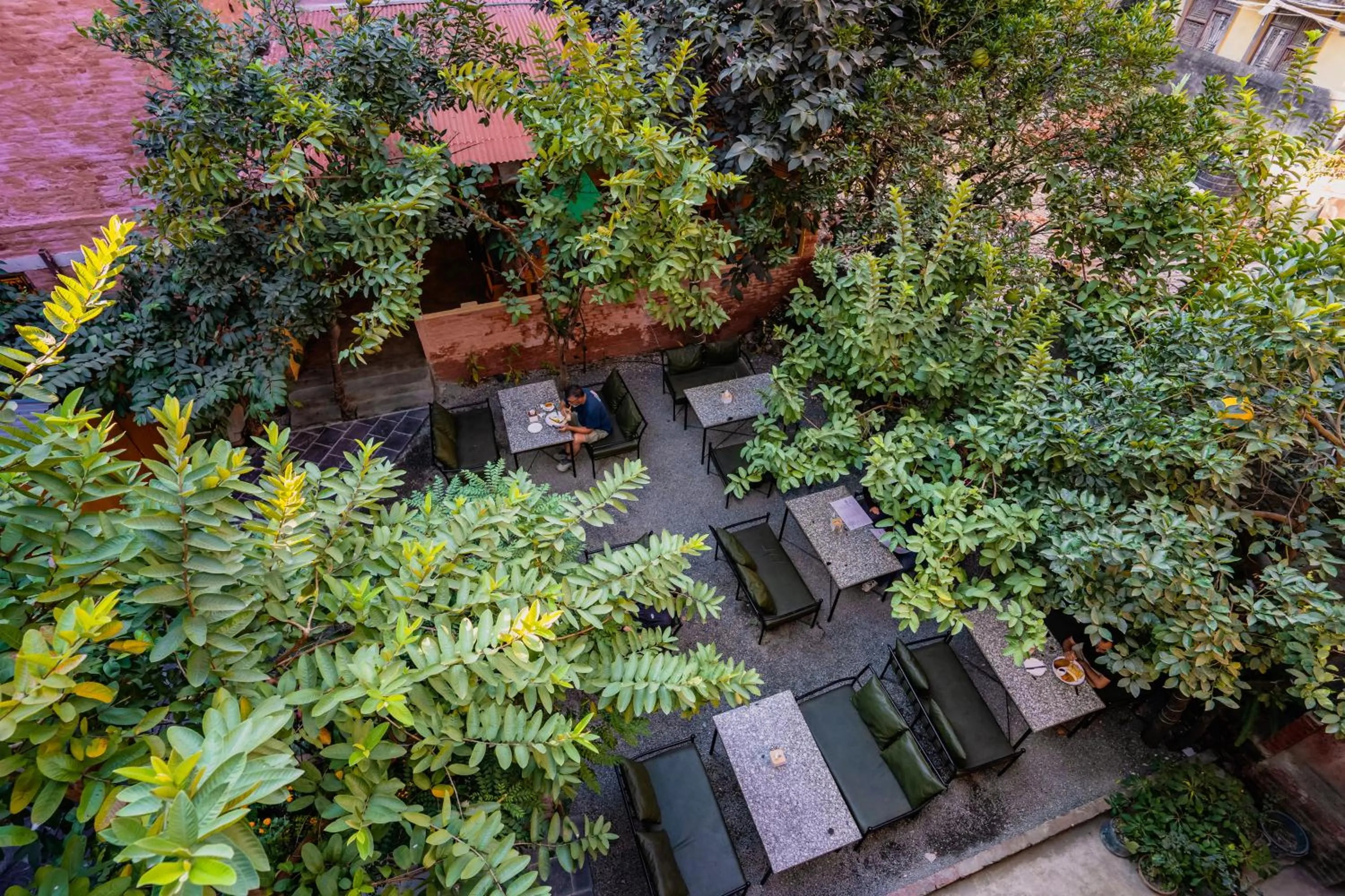 Restaurant/places to eat in Kwabahal Boutique Hostel