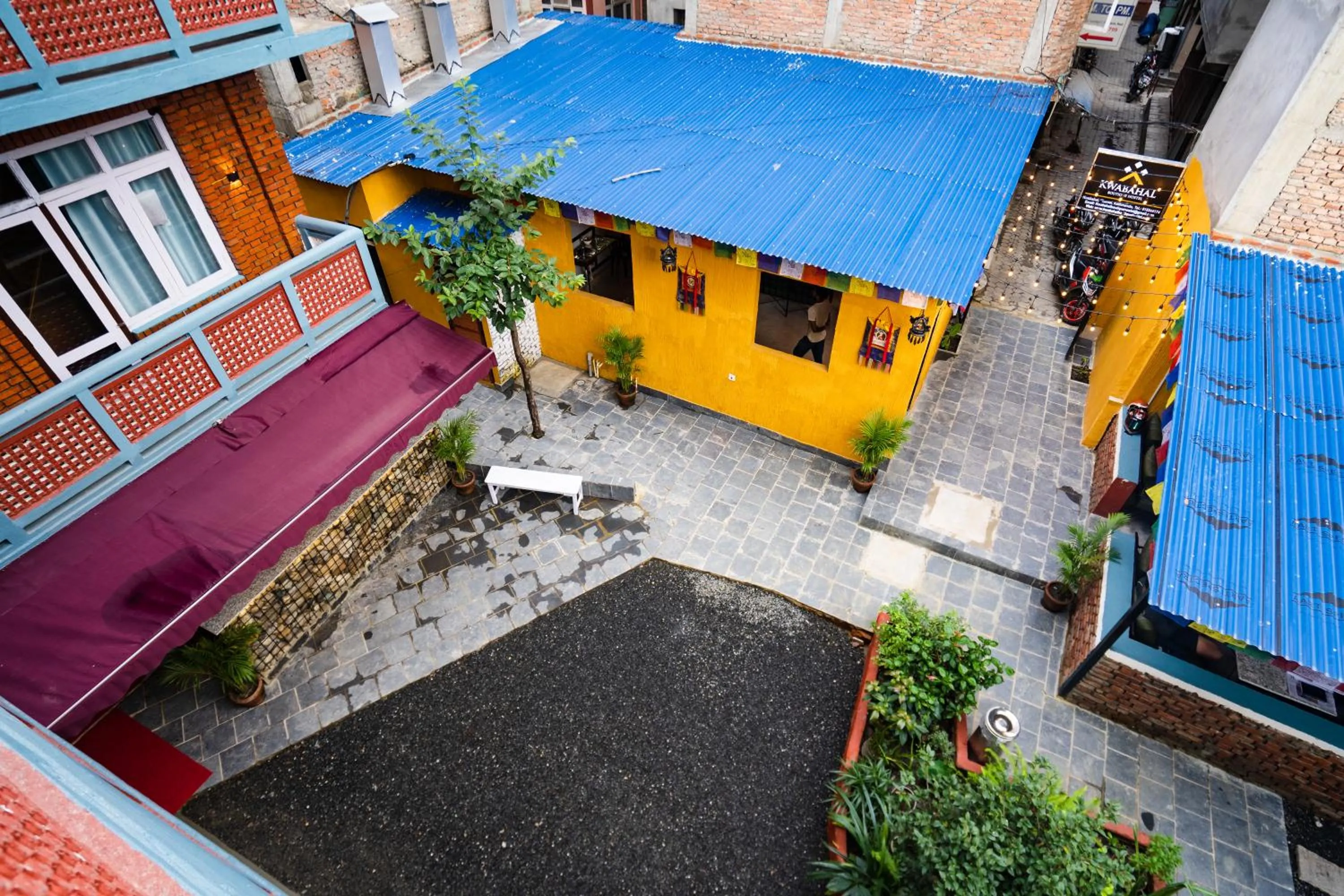 Property building in Kwabahal Boutique Hostel