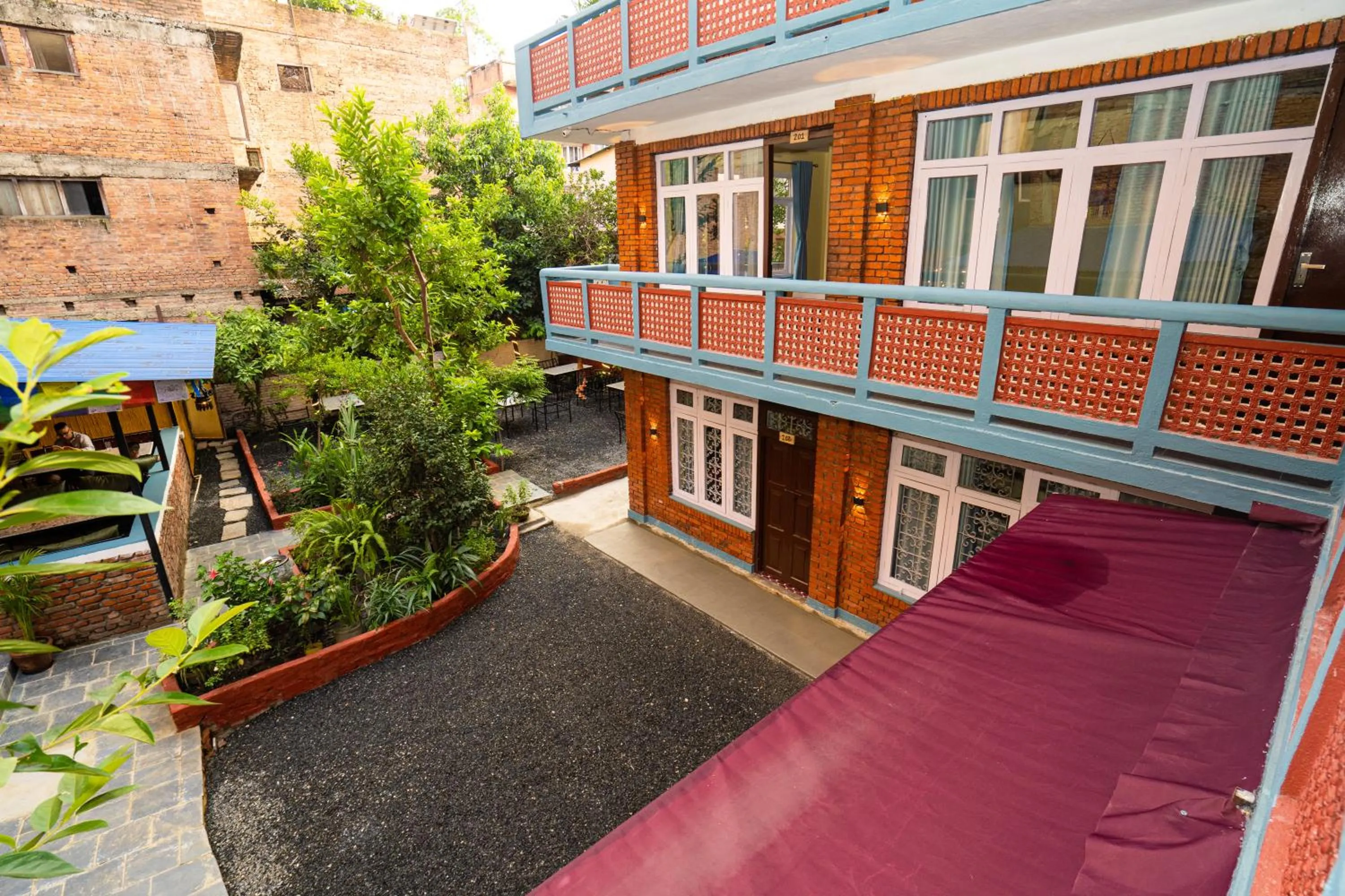 Property building in Kwabahal Boutique Hostel