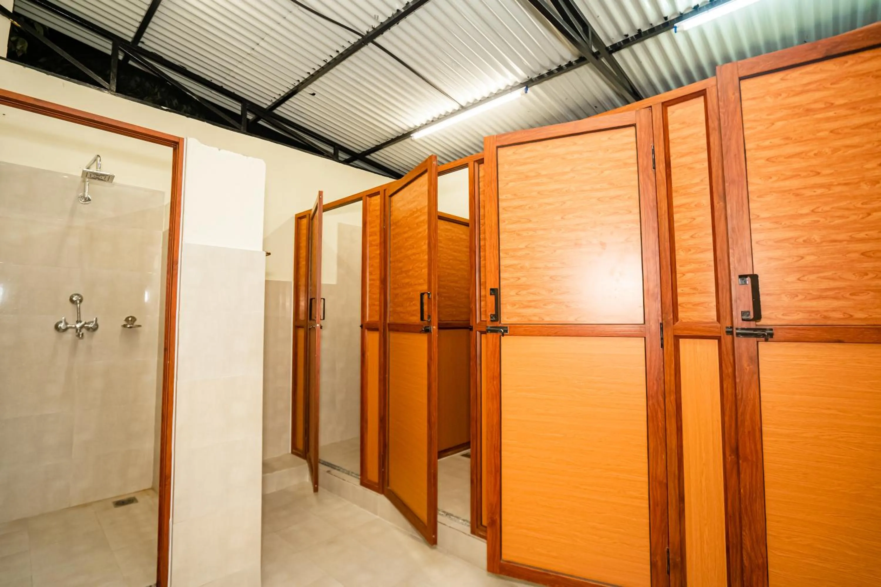 Shower in Kwabahal Boutique Hostel