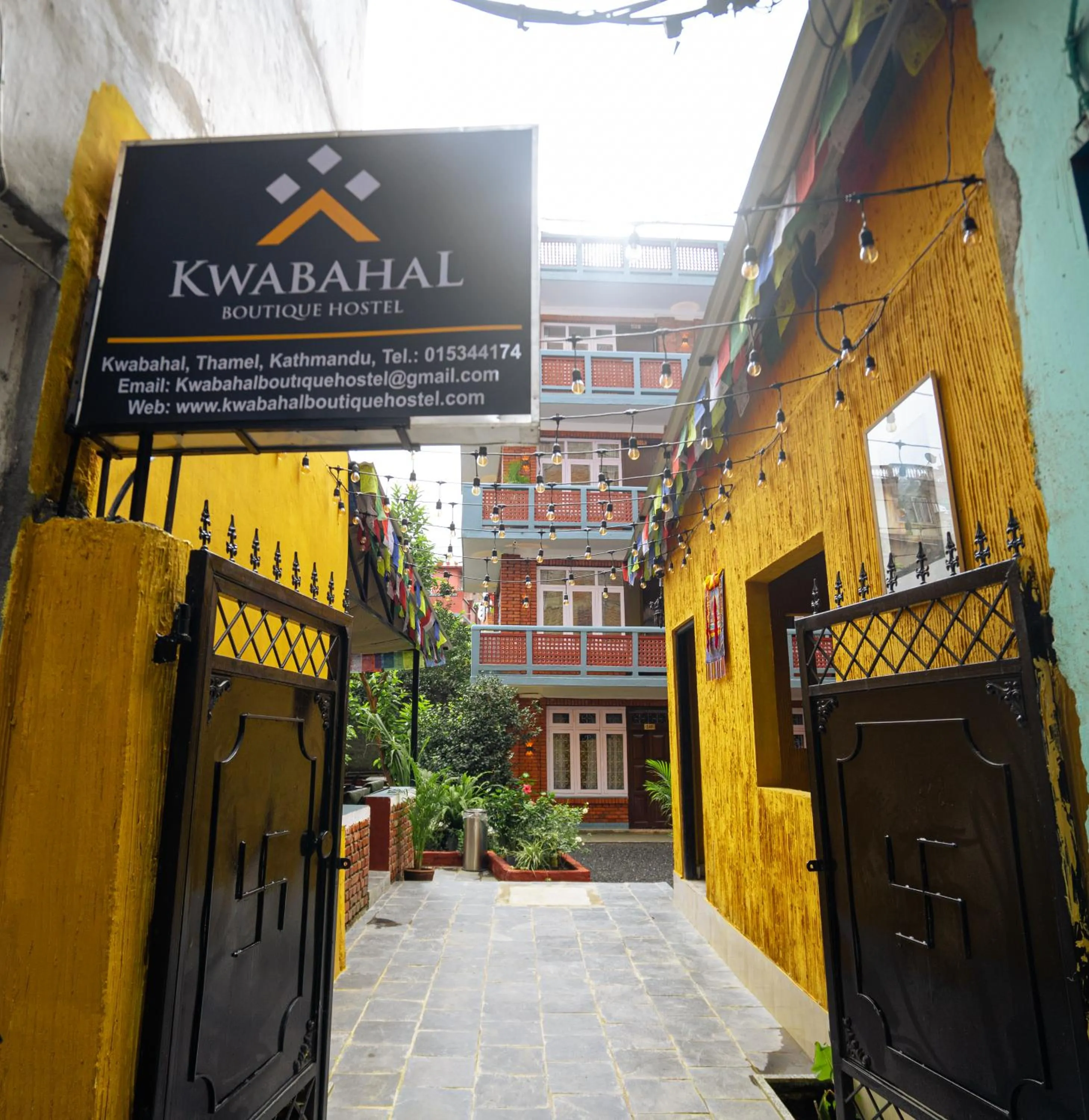 Property building in Kwabahal Boutique Hostel