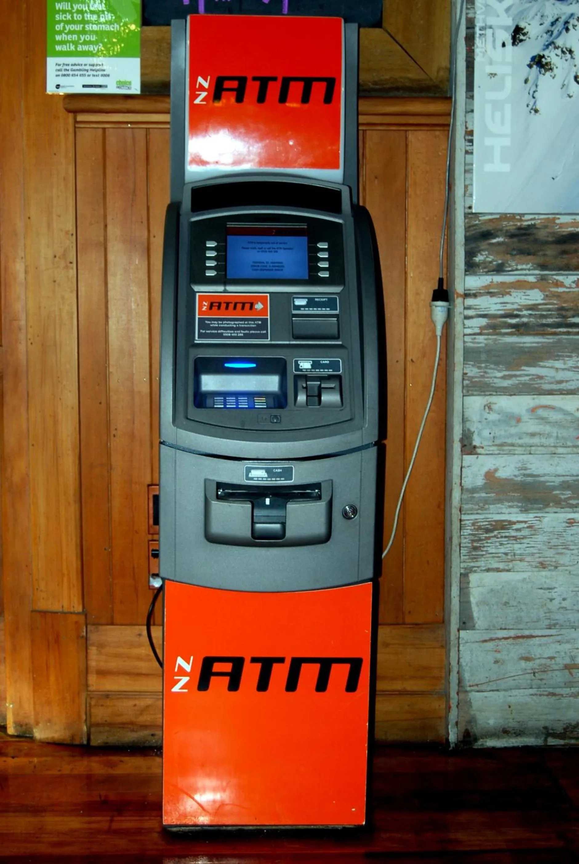 Area and facilities in The Blue Pub