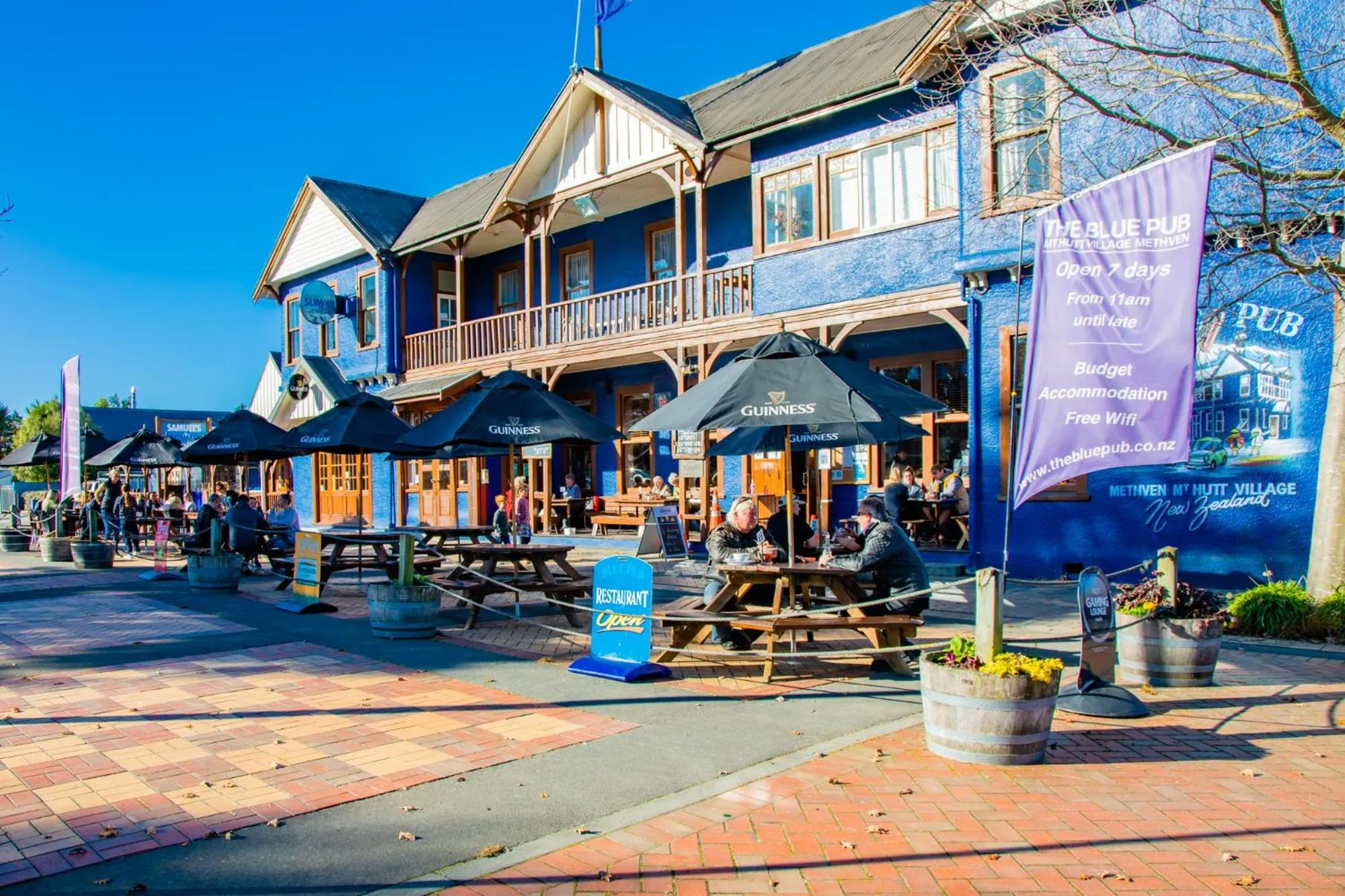 Property building in The Blue Pub