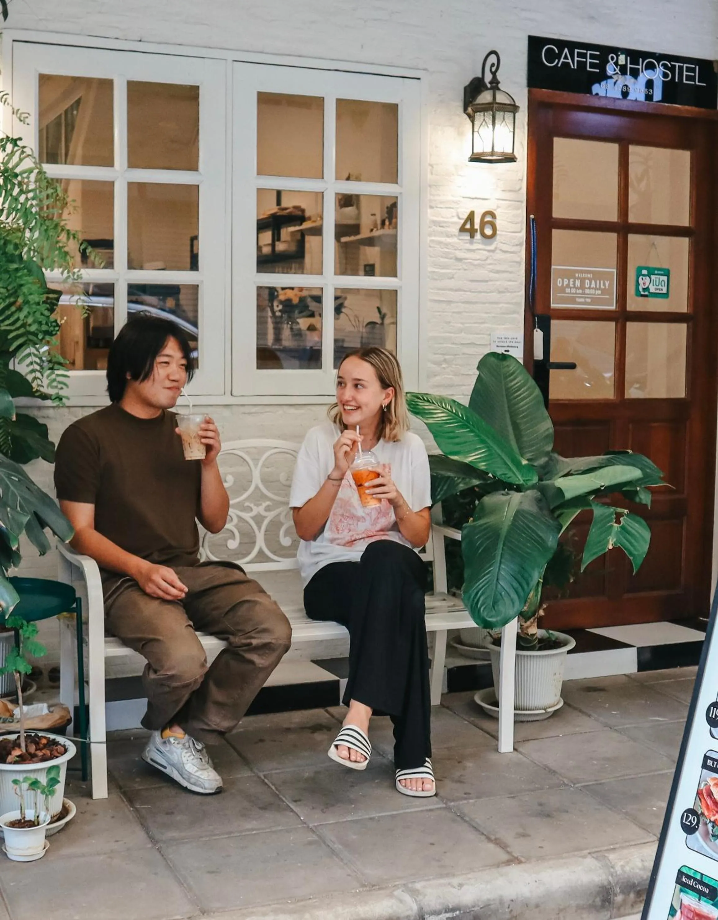 People in Noir Cafe And Hostel Chinatown Bangkok