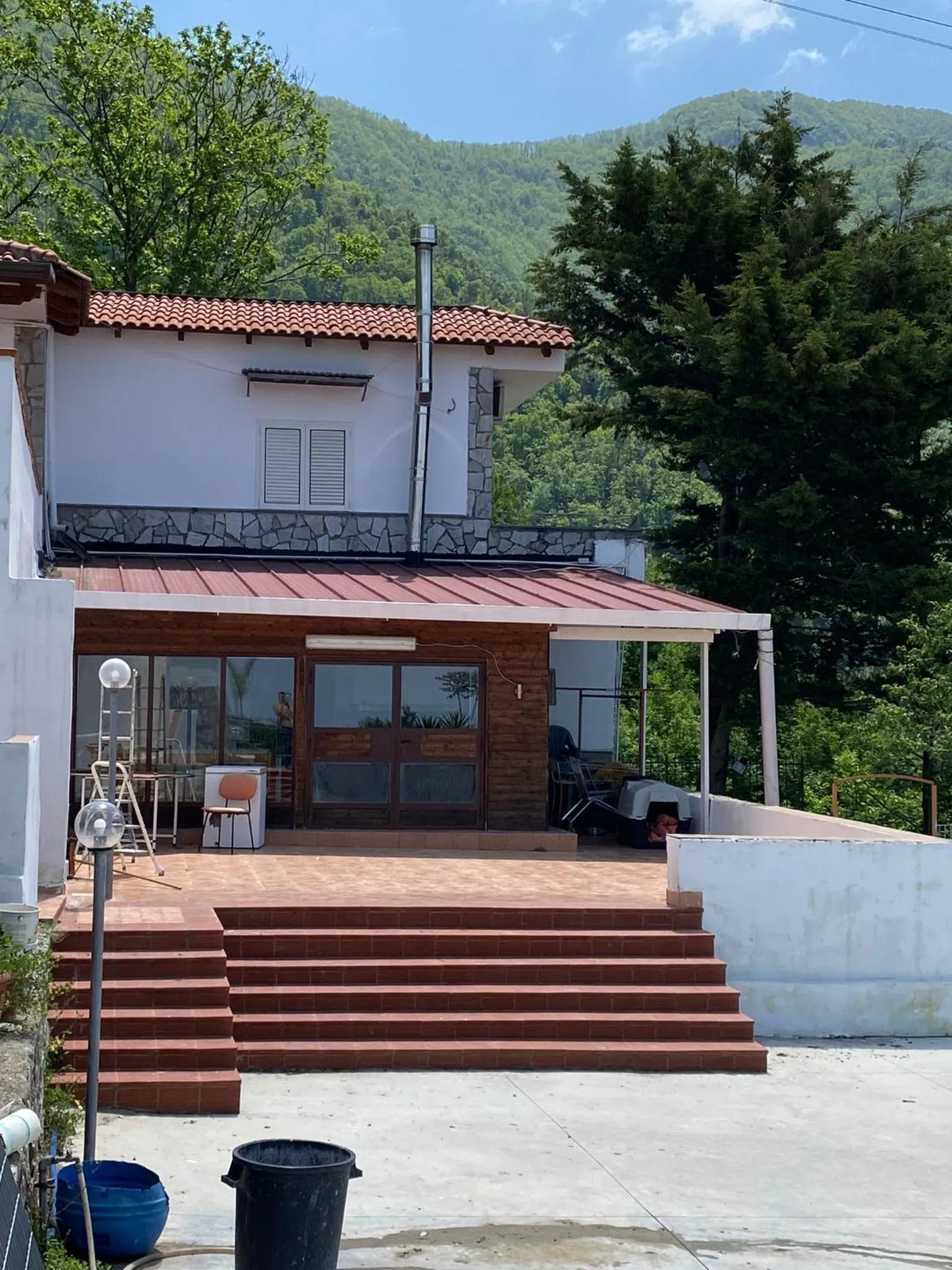 Balcony/Terrace in casa Mary Corbara