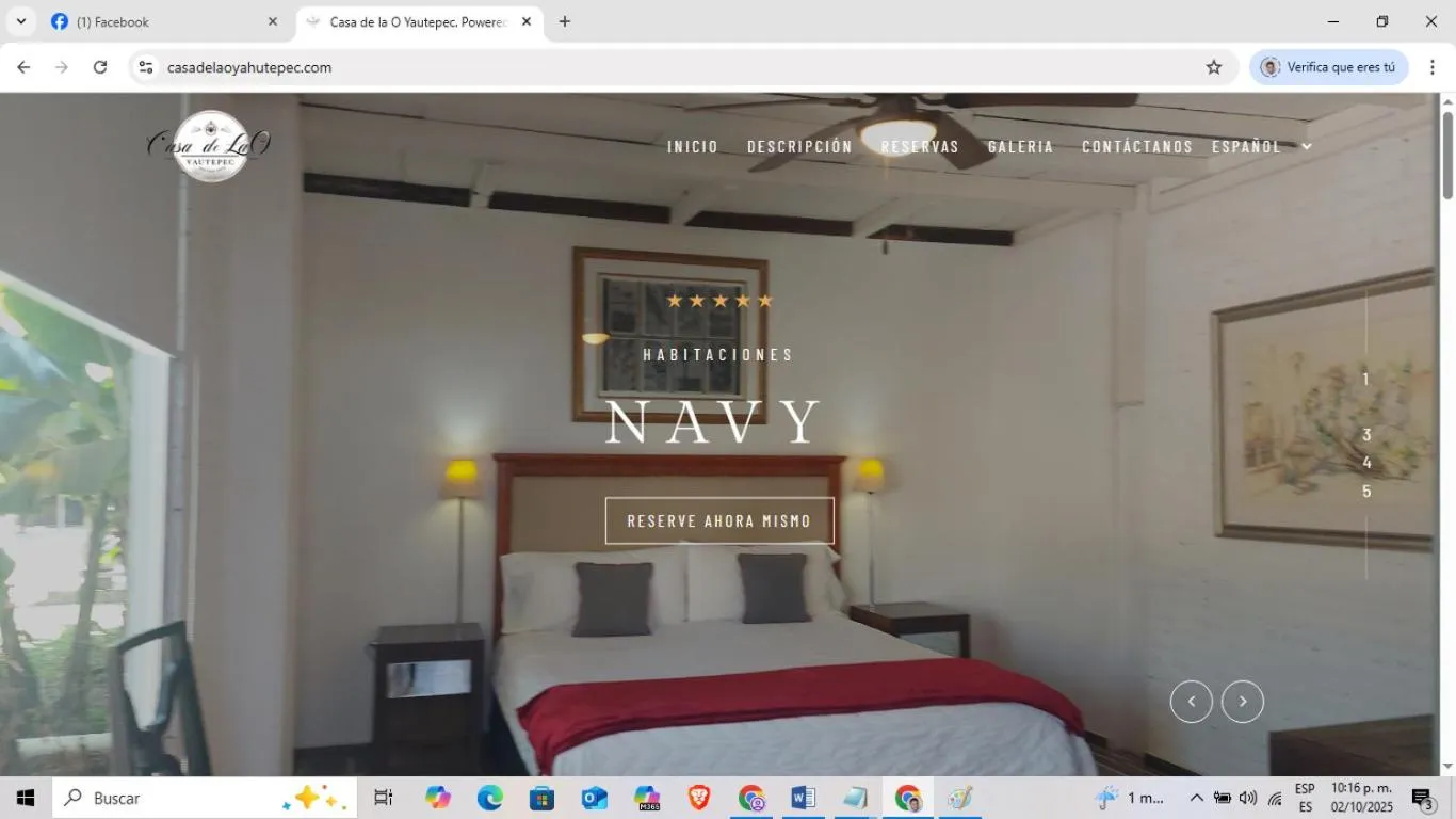 Bed in Casa De La O Yautepec