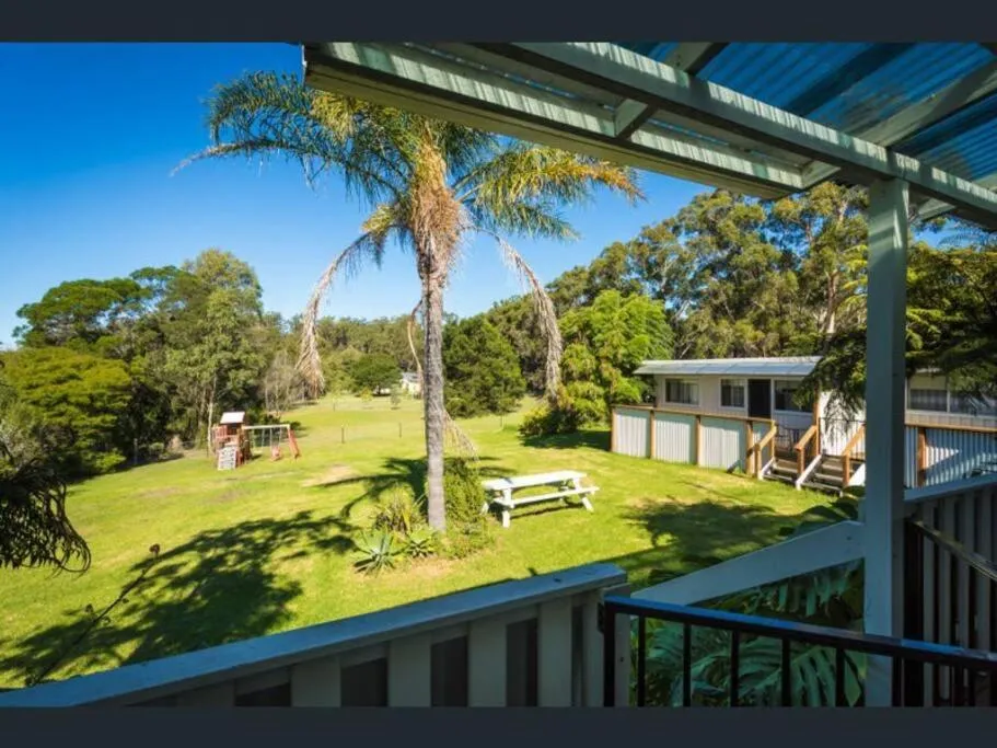 Garden view in Top of the Lake Holiday Units