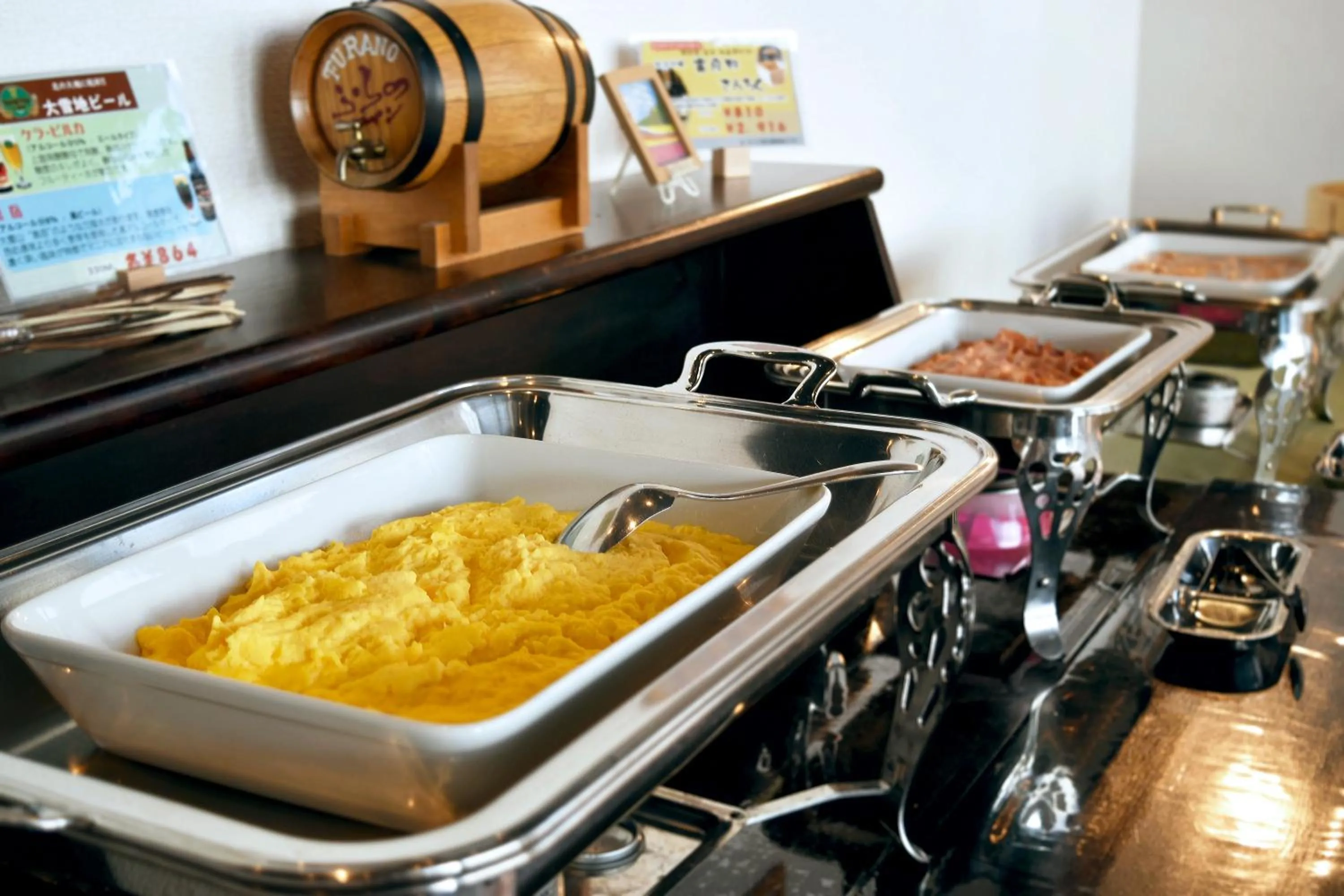 Buffet breakfast in Highland Furano