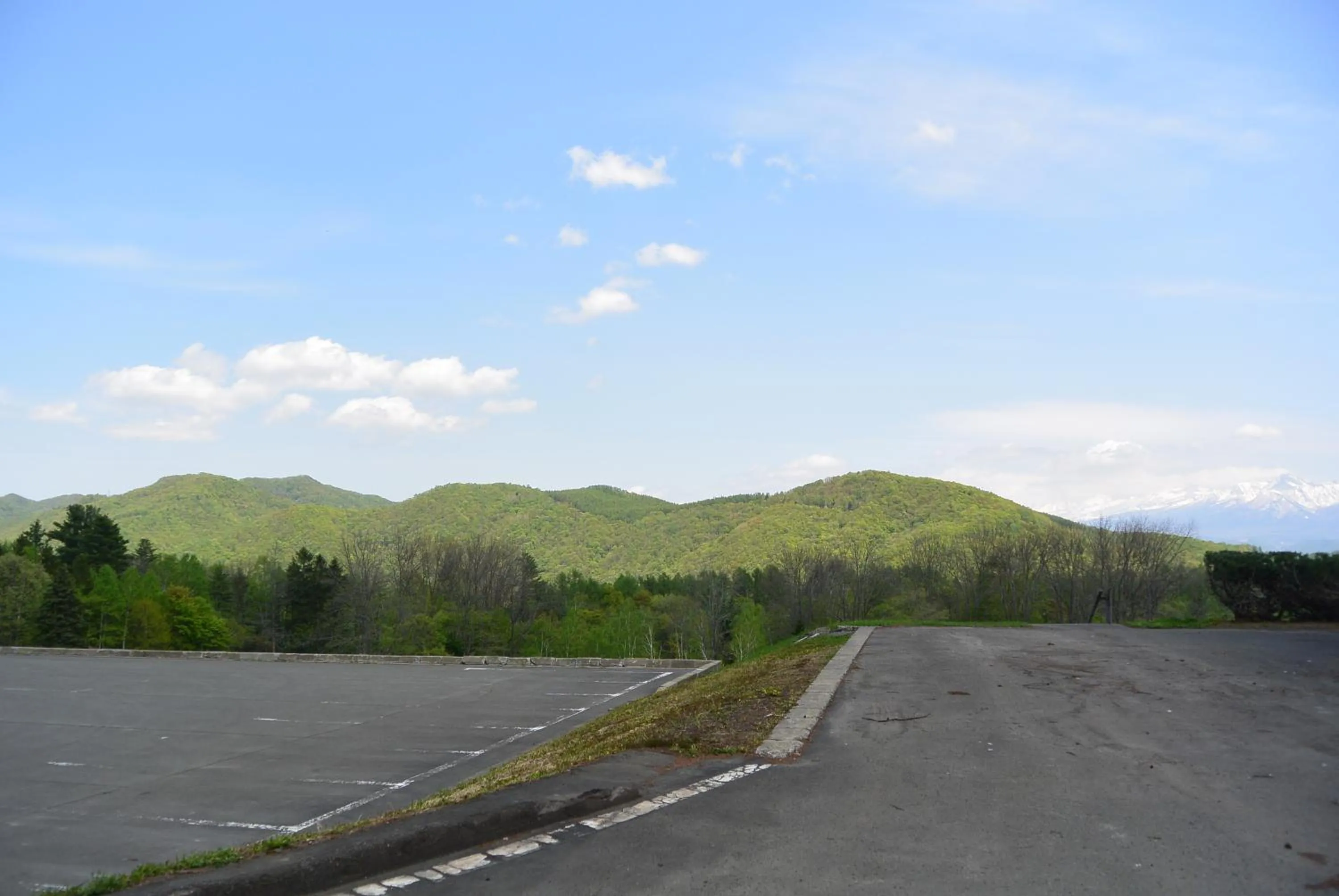Natural landscape in Highland Furano