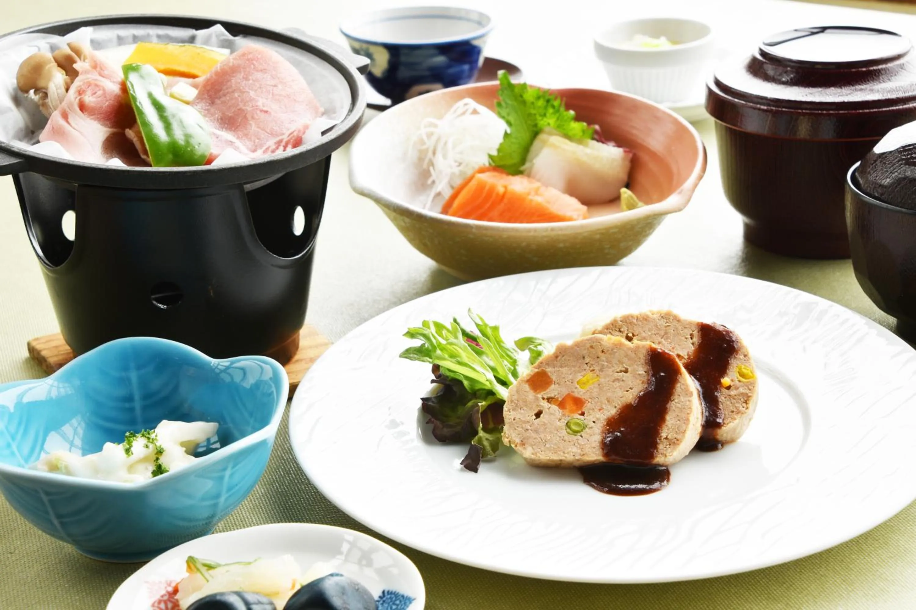 Dinner in Highland Furano