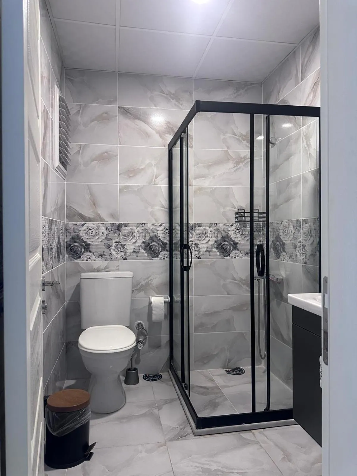 Shower in Pia Butik Otel Sığacık