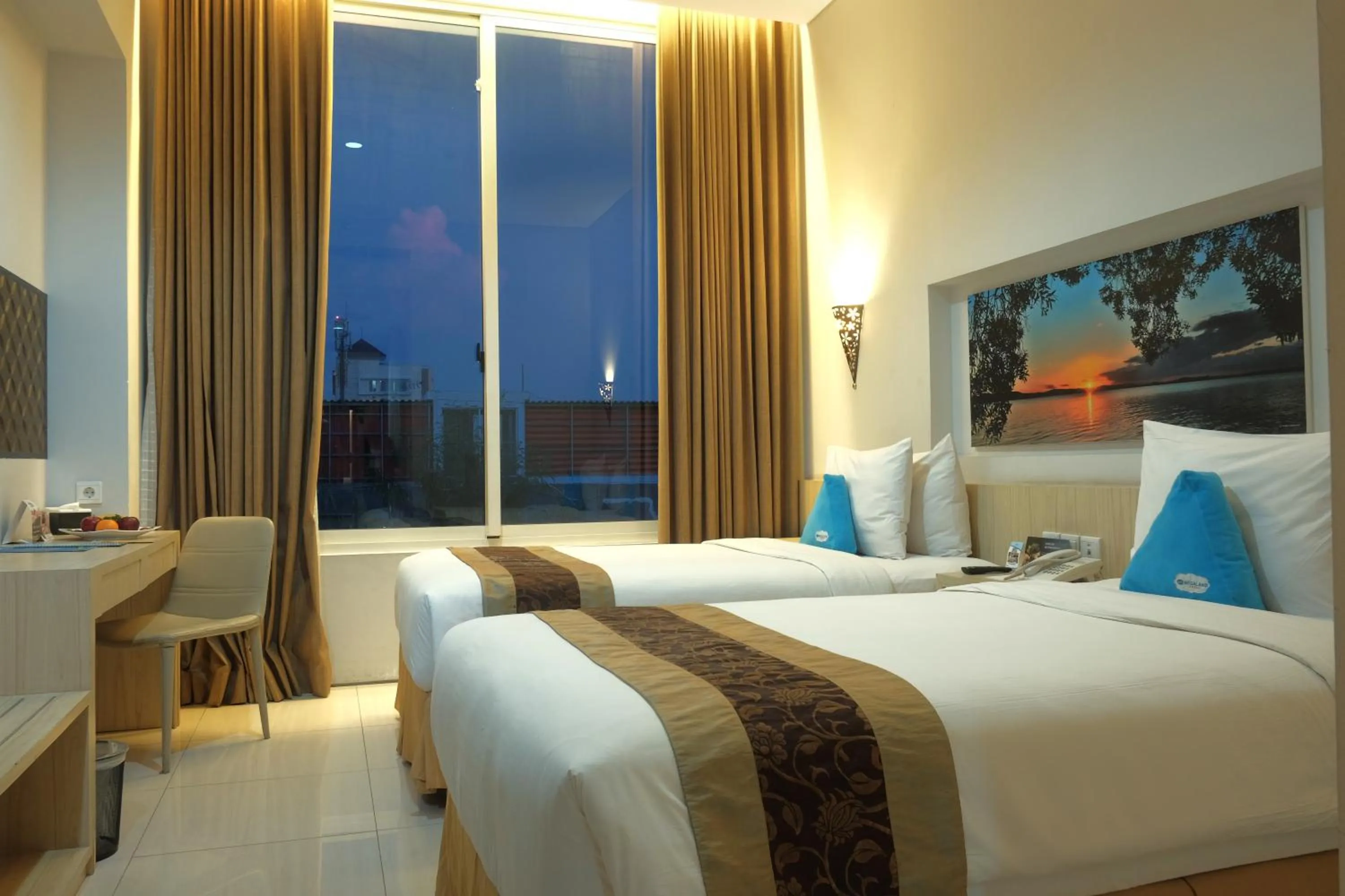 Bedroom in Megaland Hotel Solo