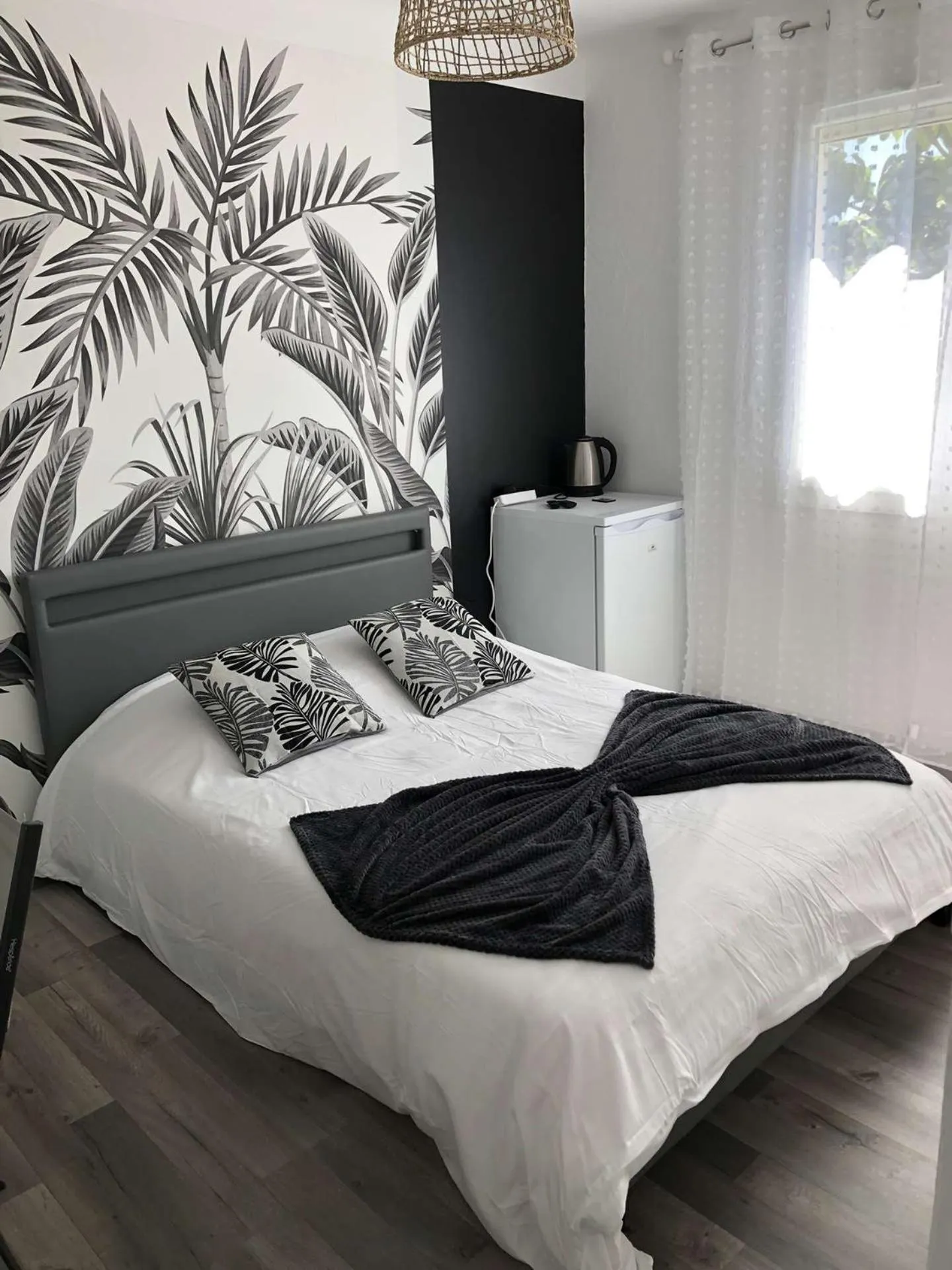 Bed in Chez Laurence et Pascal