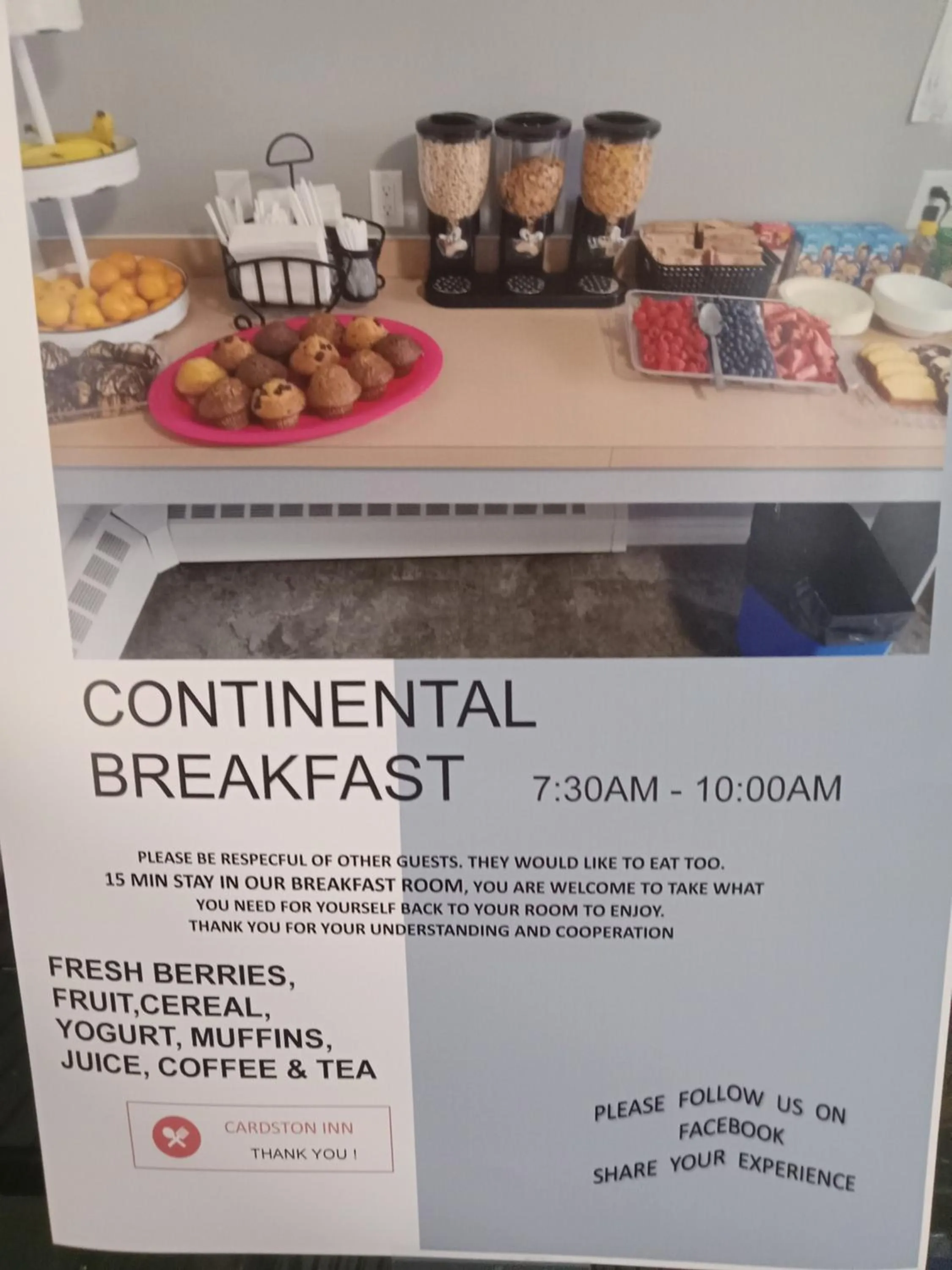 Breakfast in Cardston Inn