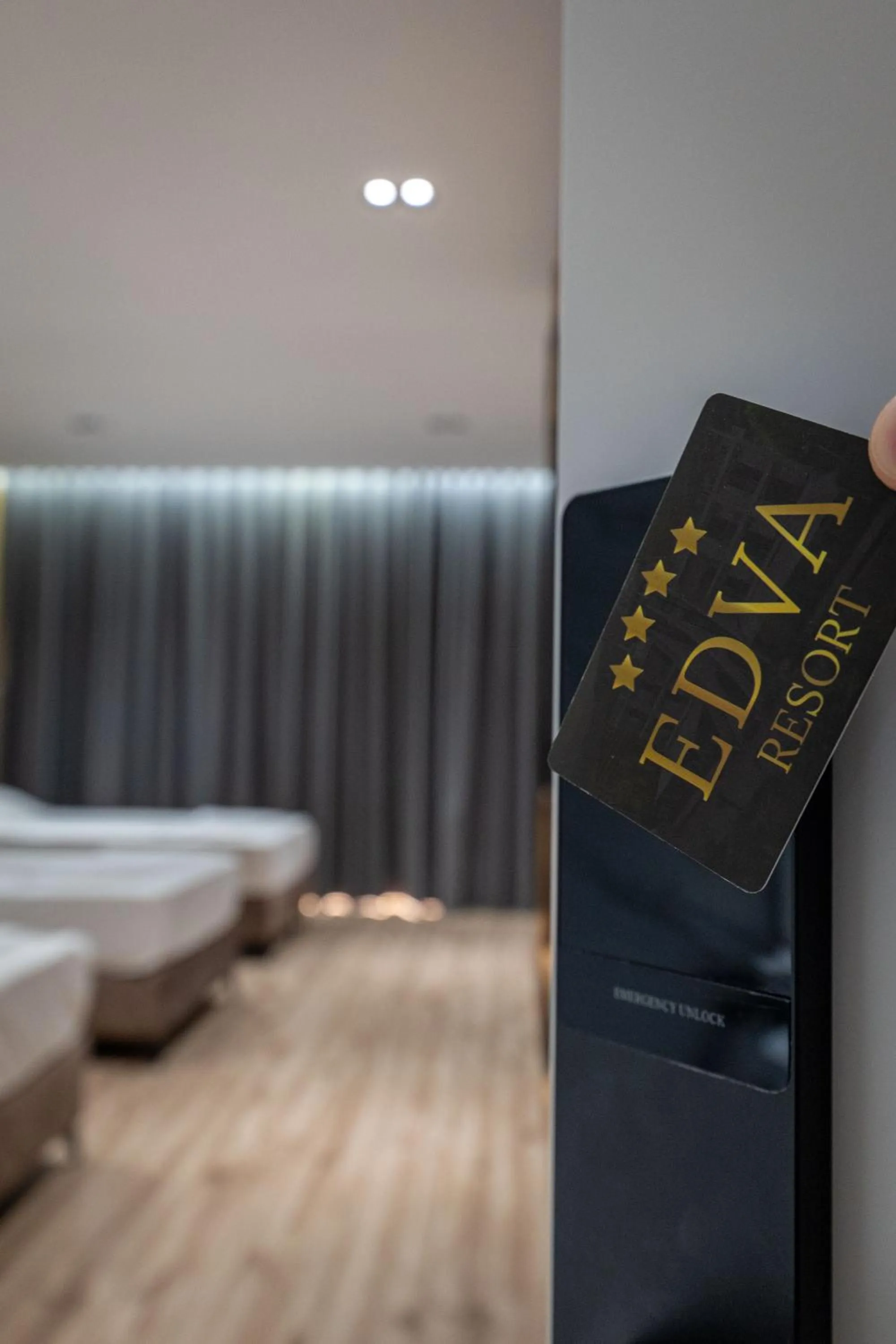 Property logo or sign, Bed in Edva Resort