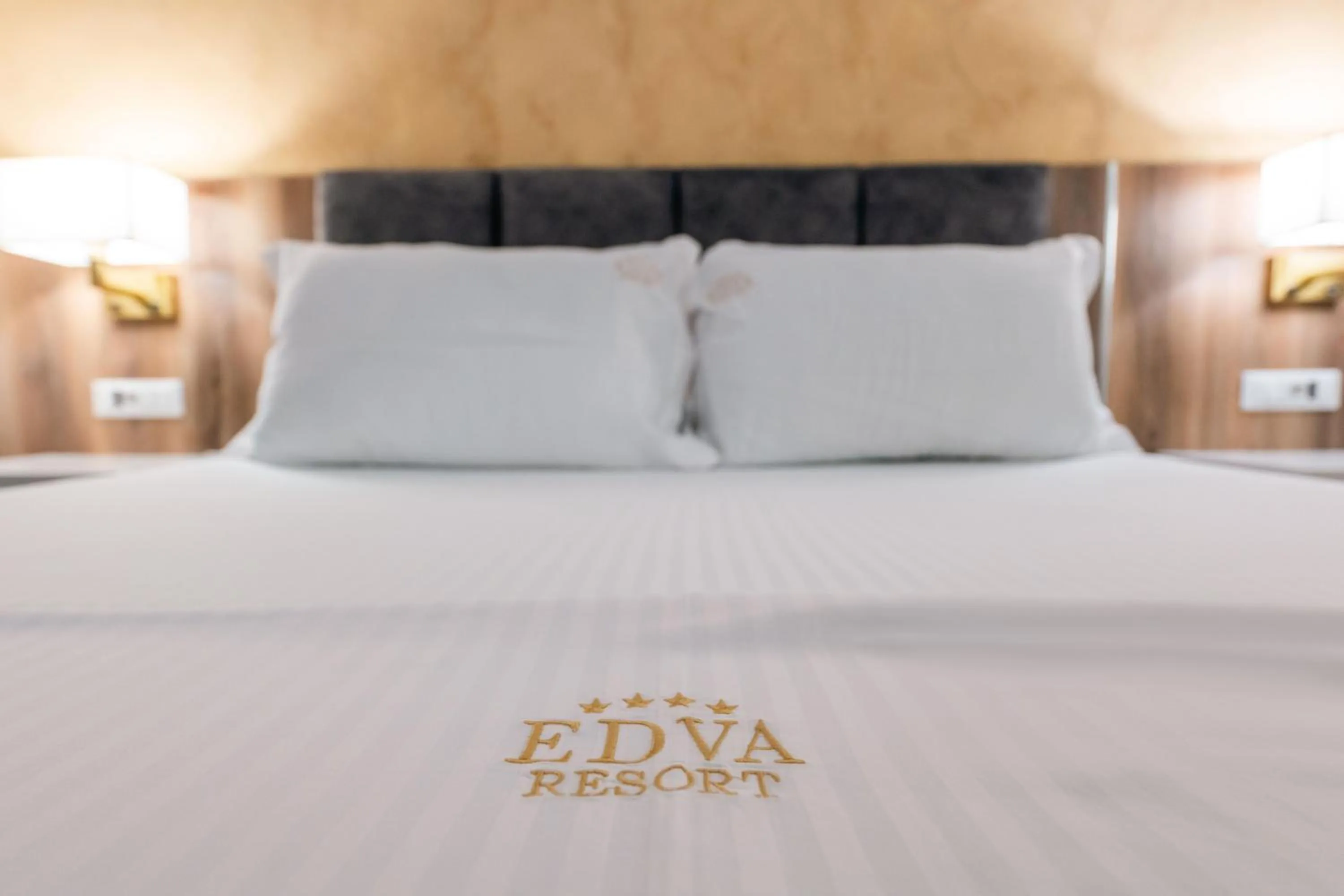 Bed in Edva Resort
