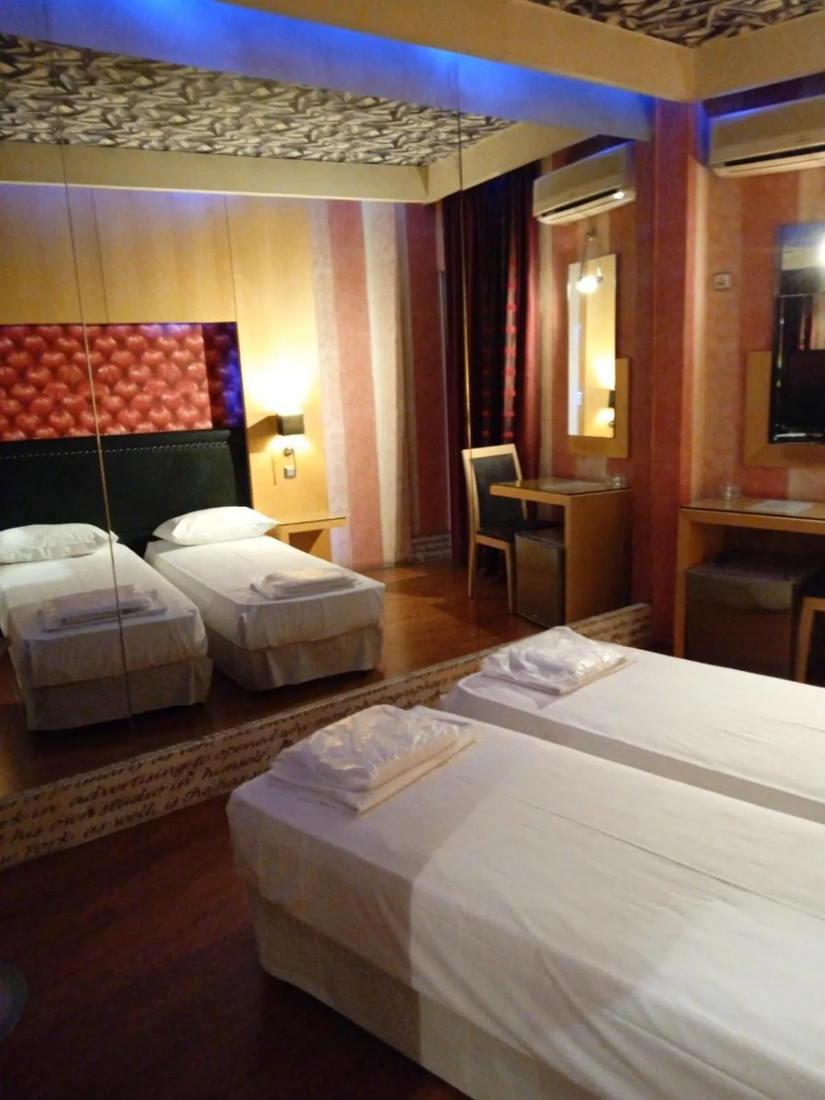 Bed in Olympic Hotel