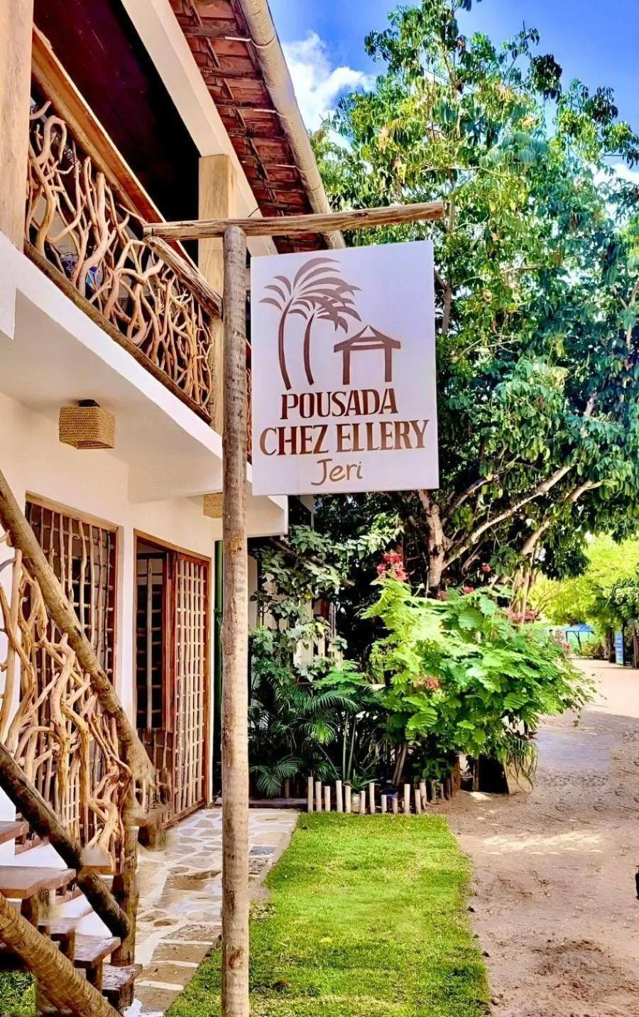 Property logo or sign in Pousada Chez Ellery Jeri