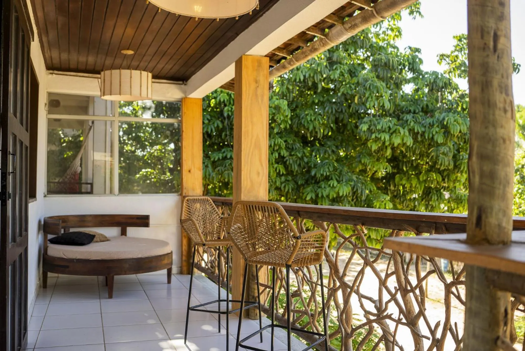 Balcony/Terrace in Pousada Chez Ellery Jeri