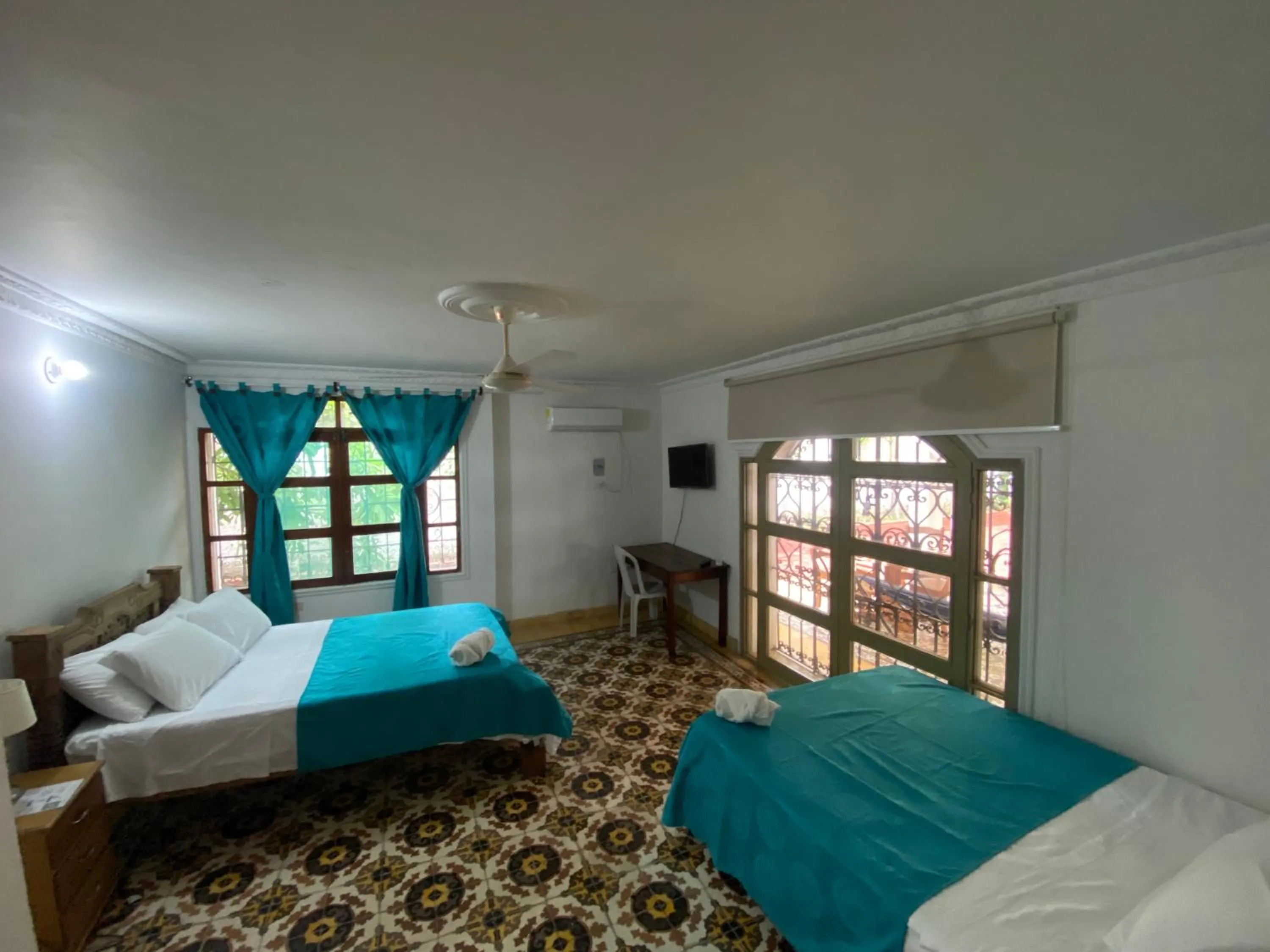 Bed in Casa Bahía Colonial - Cartagena