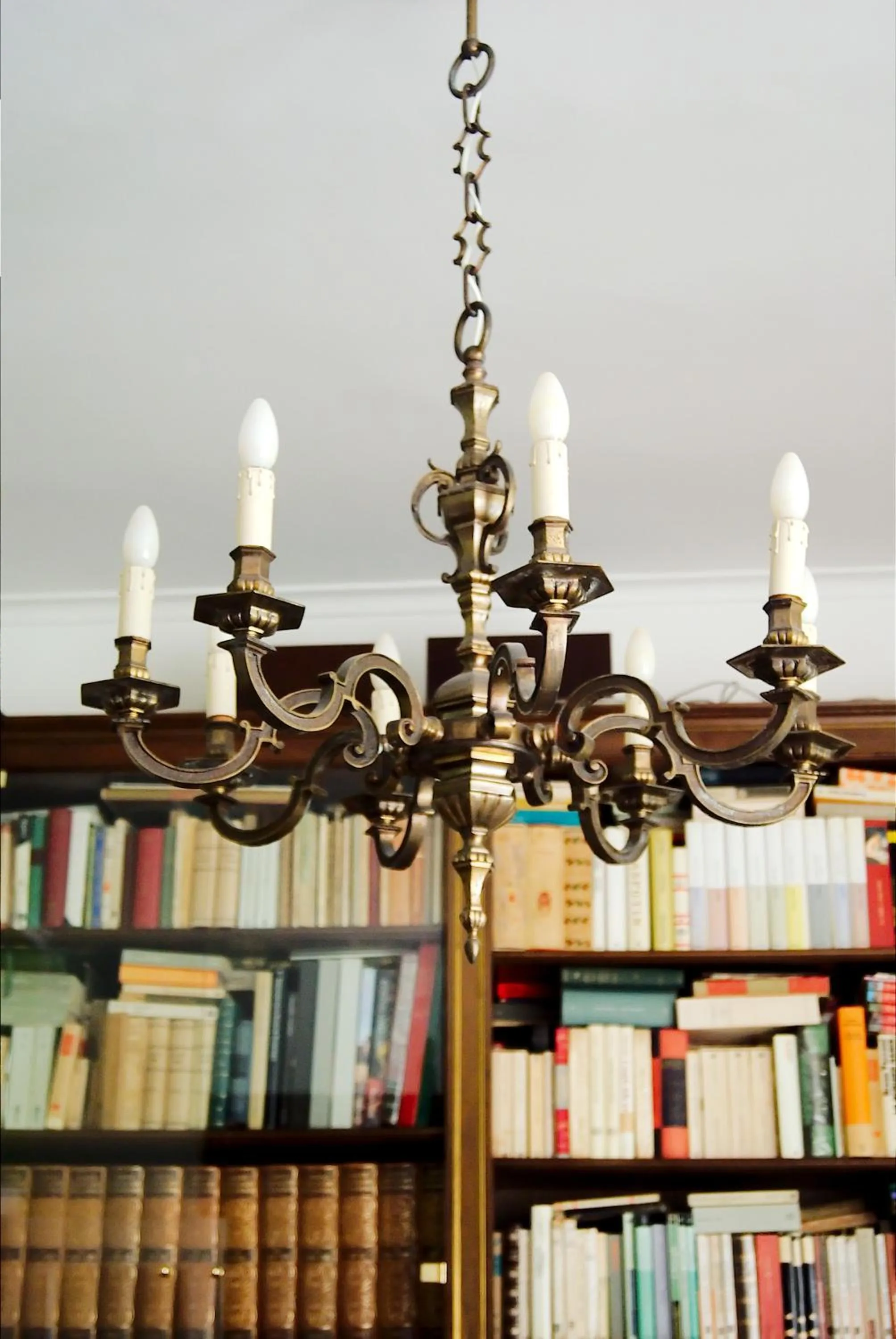 Communal lounge/ TV room in B&B Bibliotechina