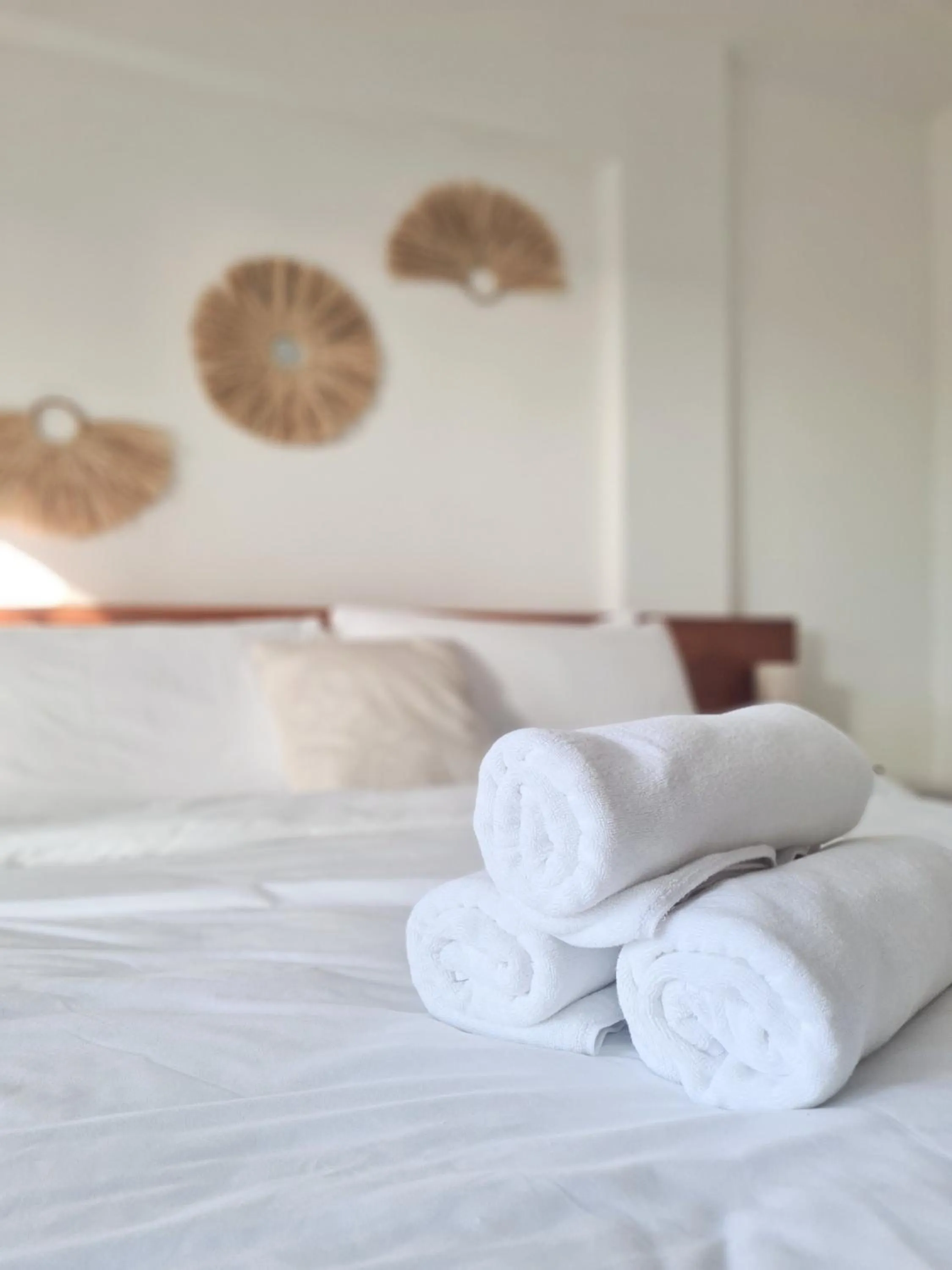 towels, Bed in 148 Guesthouse and Resort