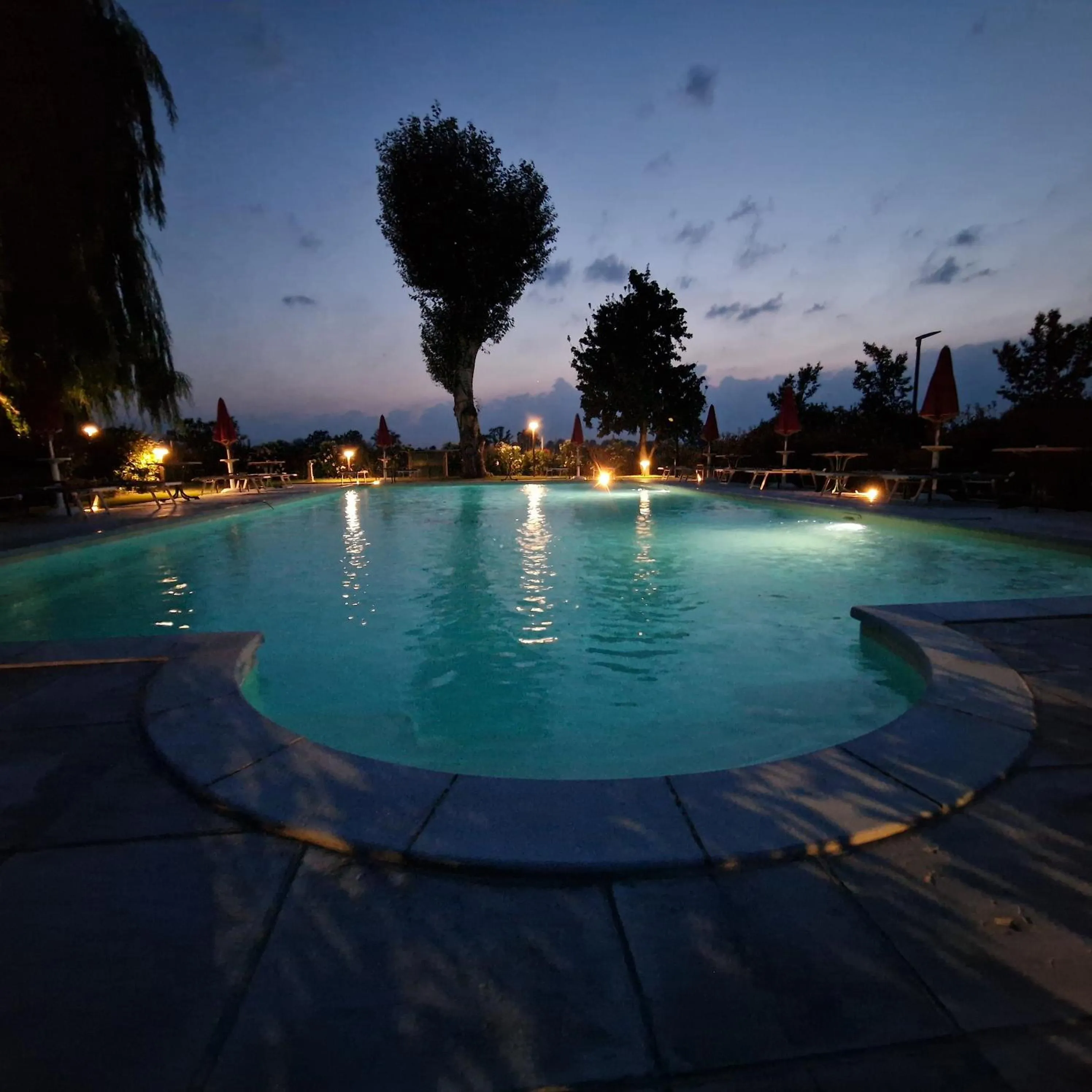 Swimming pool in La Corte San Lorenzo