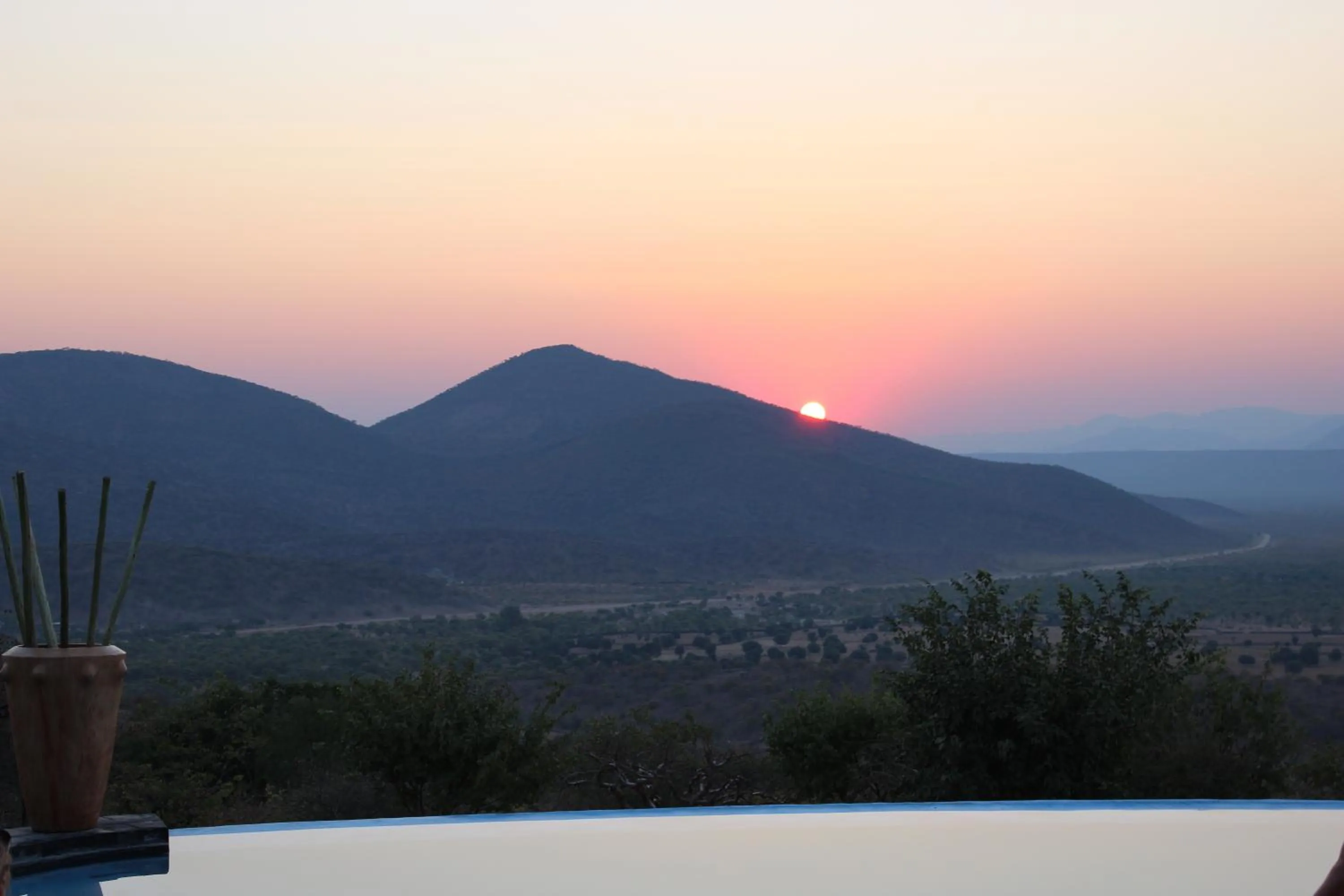 Natural landscape in Opuwo Country Lodge
