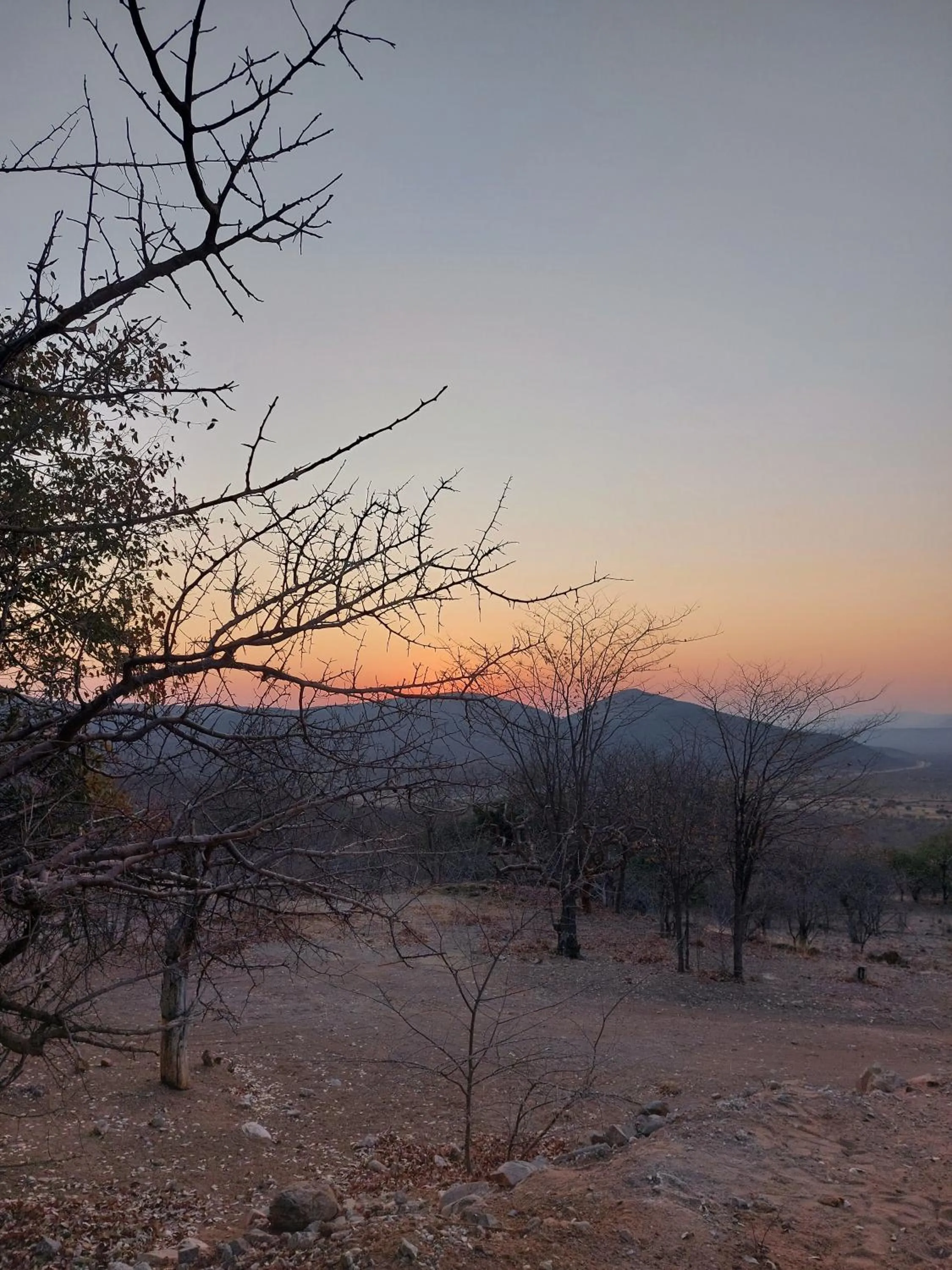 Natural landscape in Opuwo Country Lodge