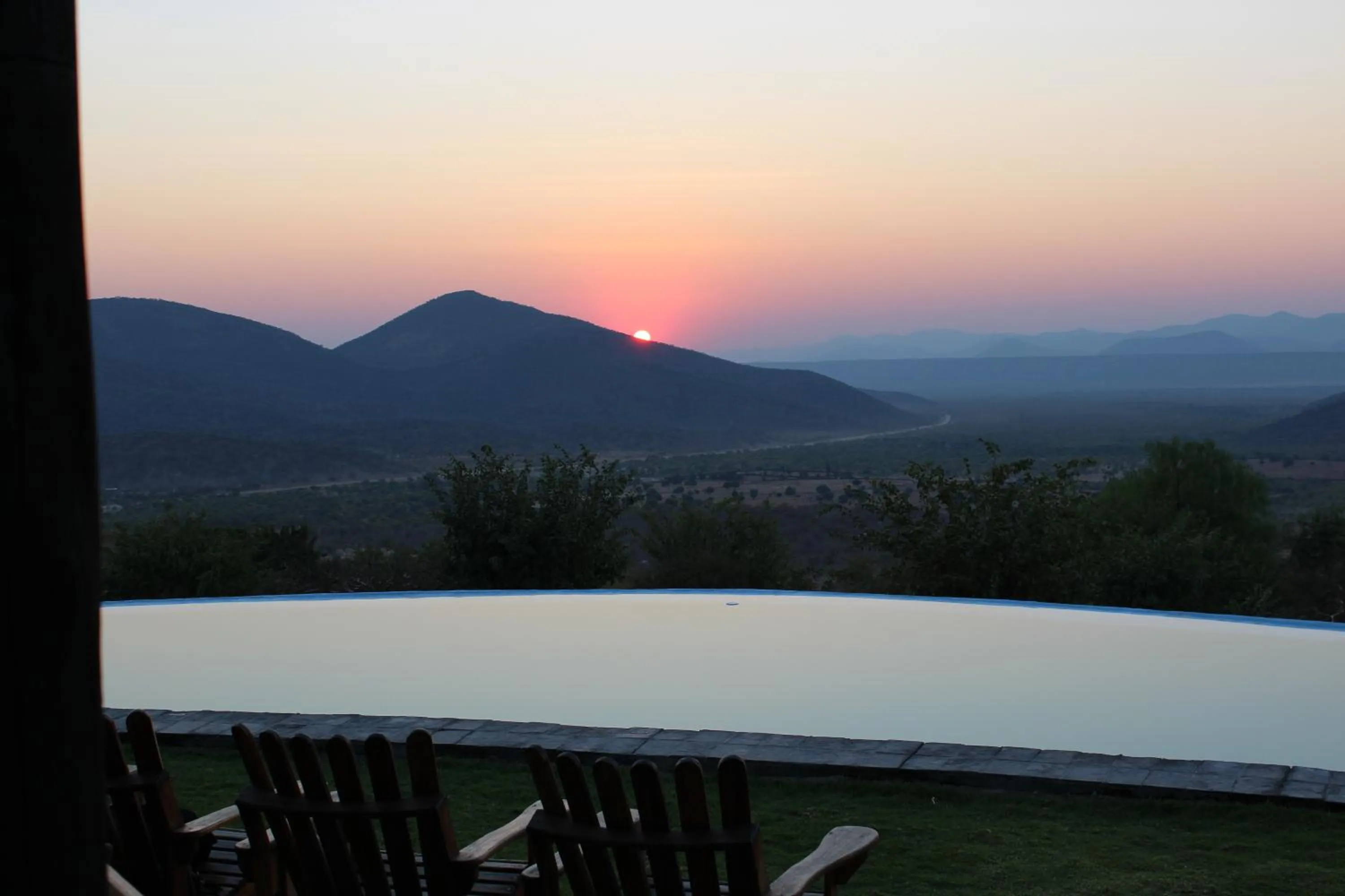 Swimming pool in Opuwo Country Lodge