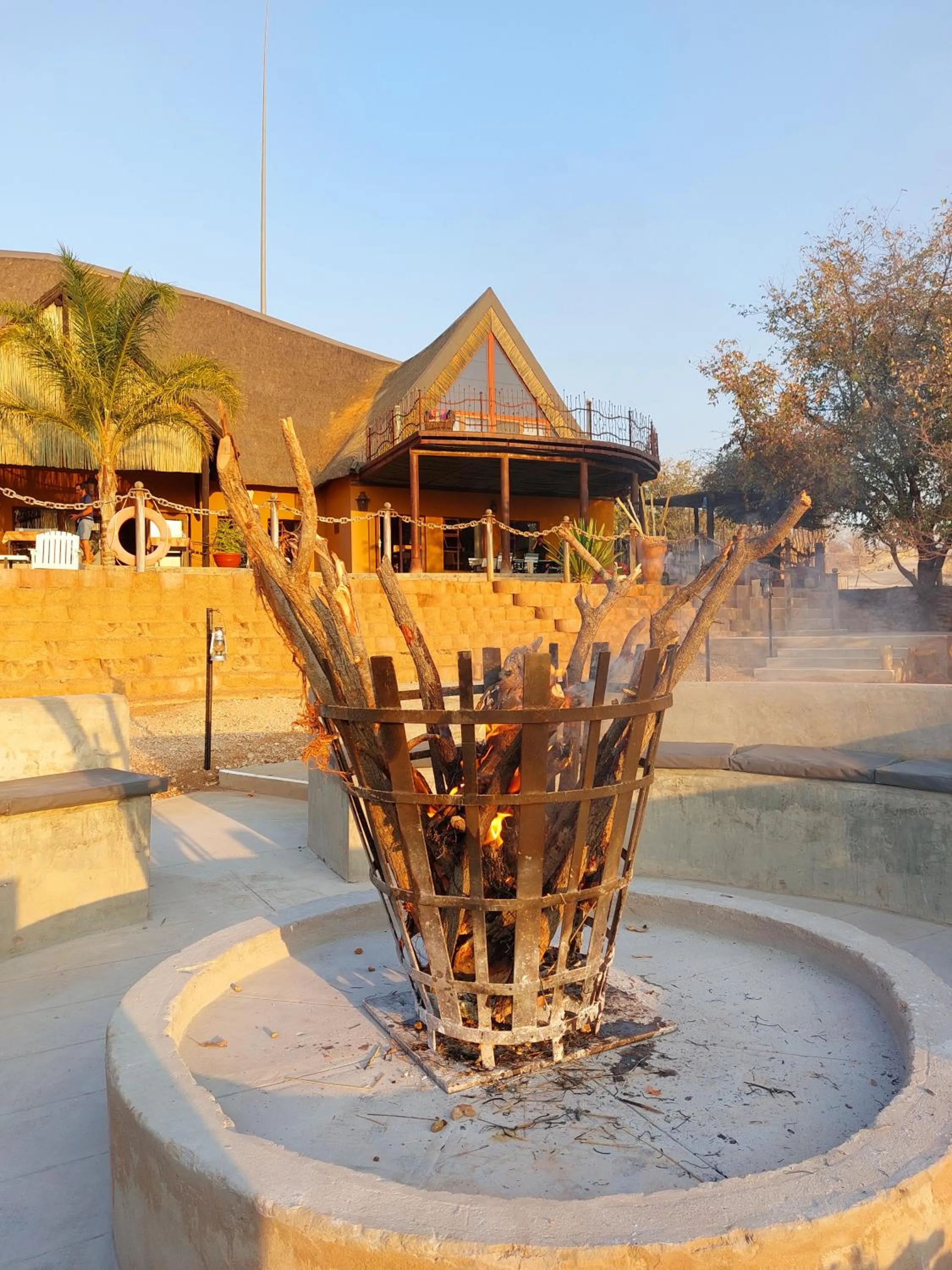 Property building in Opuwo Country Lodge