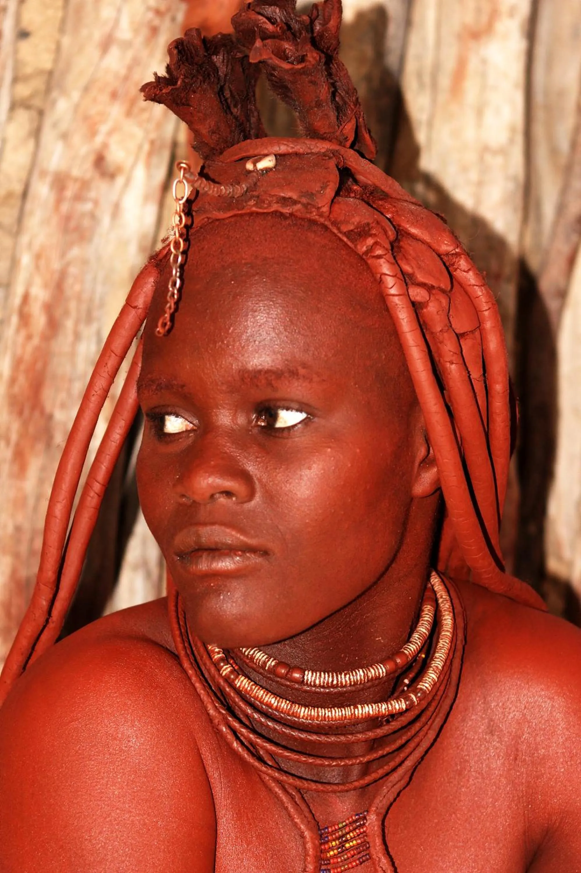 People in Opuwo Country Lodge