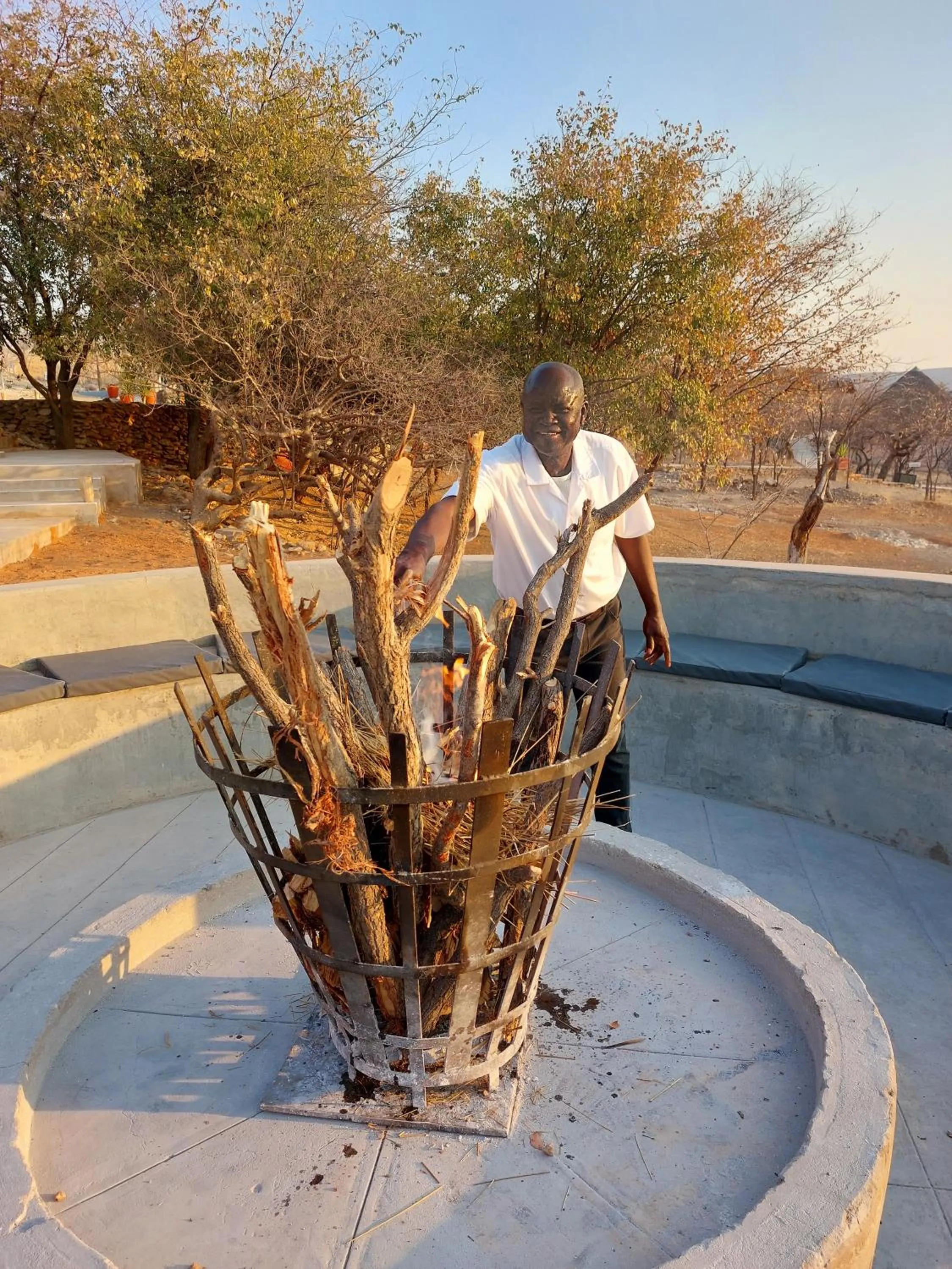 Property building in Opuwo Country Lodge