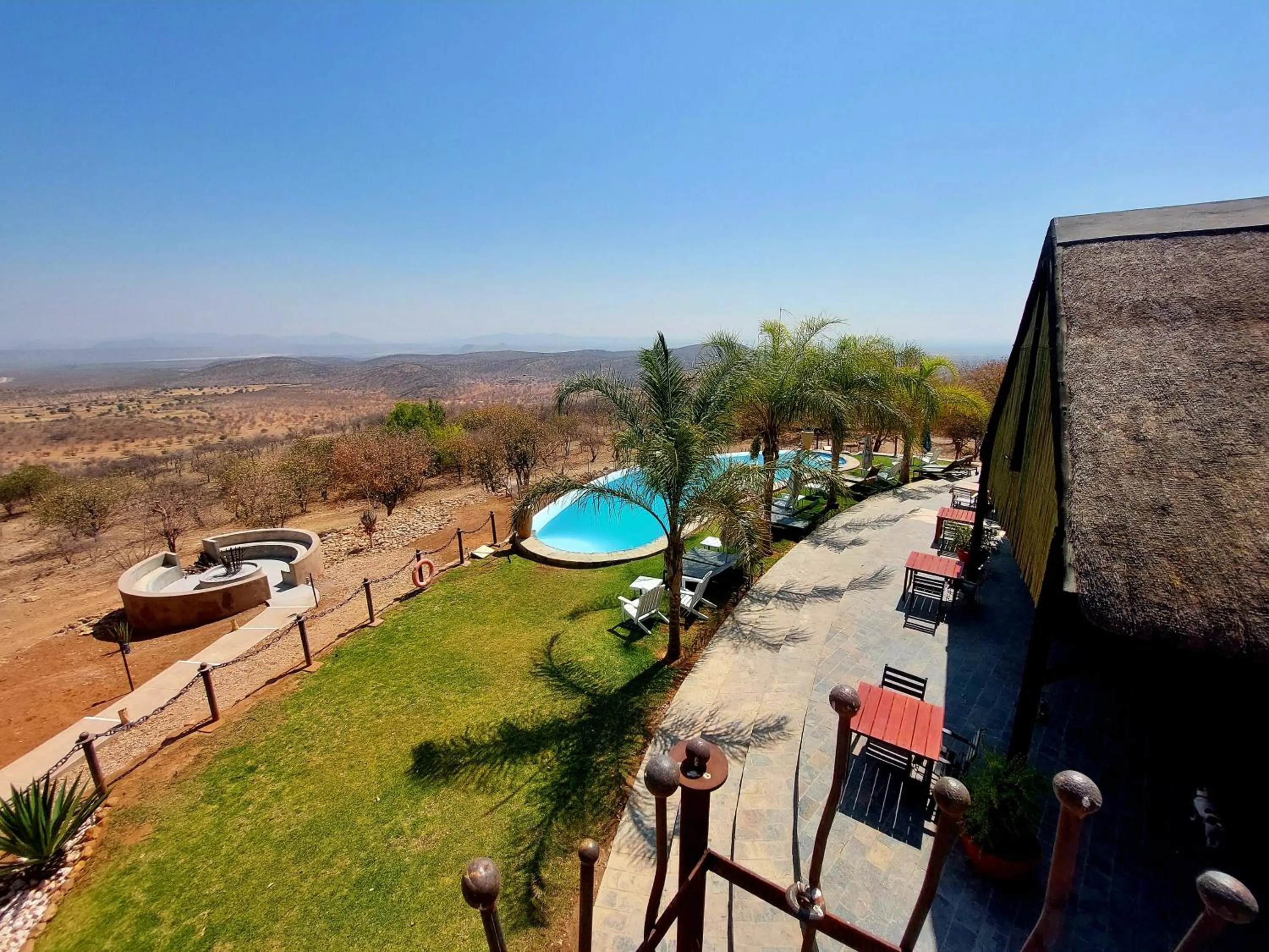 Property building in Opuwo Country Lodge